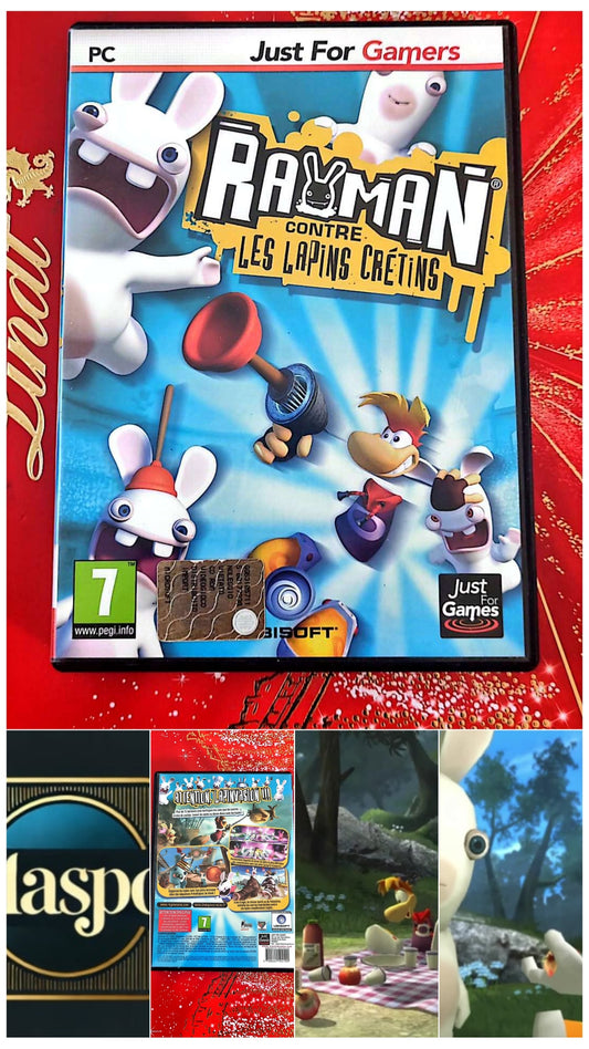 Jeu vidéo PC : Rayman Contre les Lapins Crétins