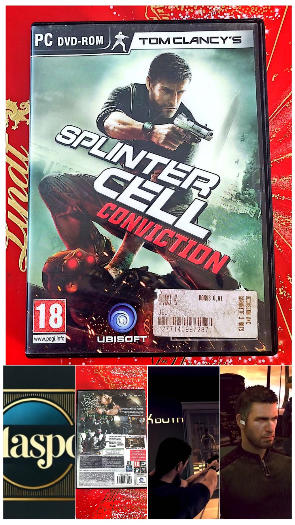 Jeu vidéo PC : splinter cell conviction gameplay pc