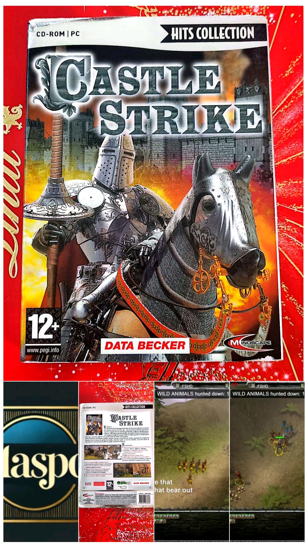 Jeu vidéo PC : castle strike (pc cd-rom) | jeu de stratégie médiévale | hits collection | audio / | compatible windows xp