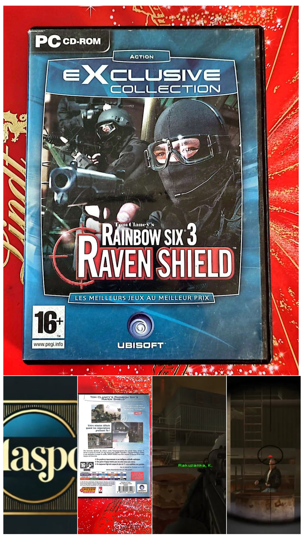 Jeu vidéo PC : rainbow six 3 raven shield Jeu PC