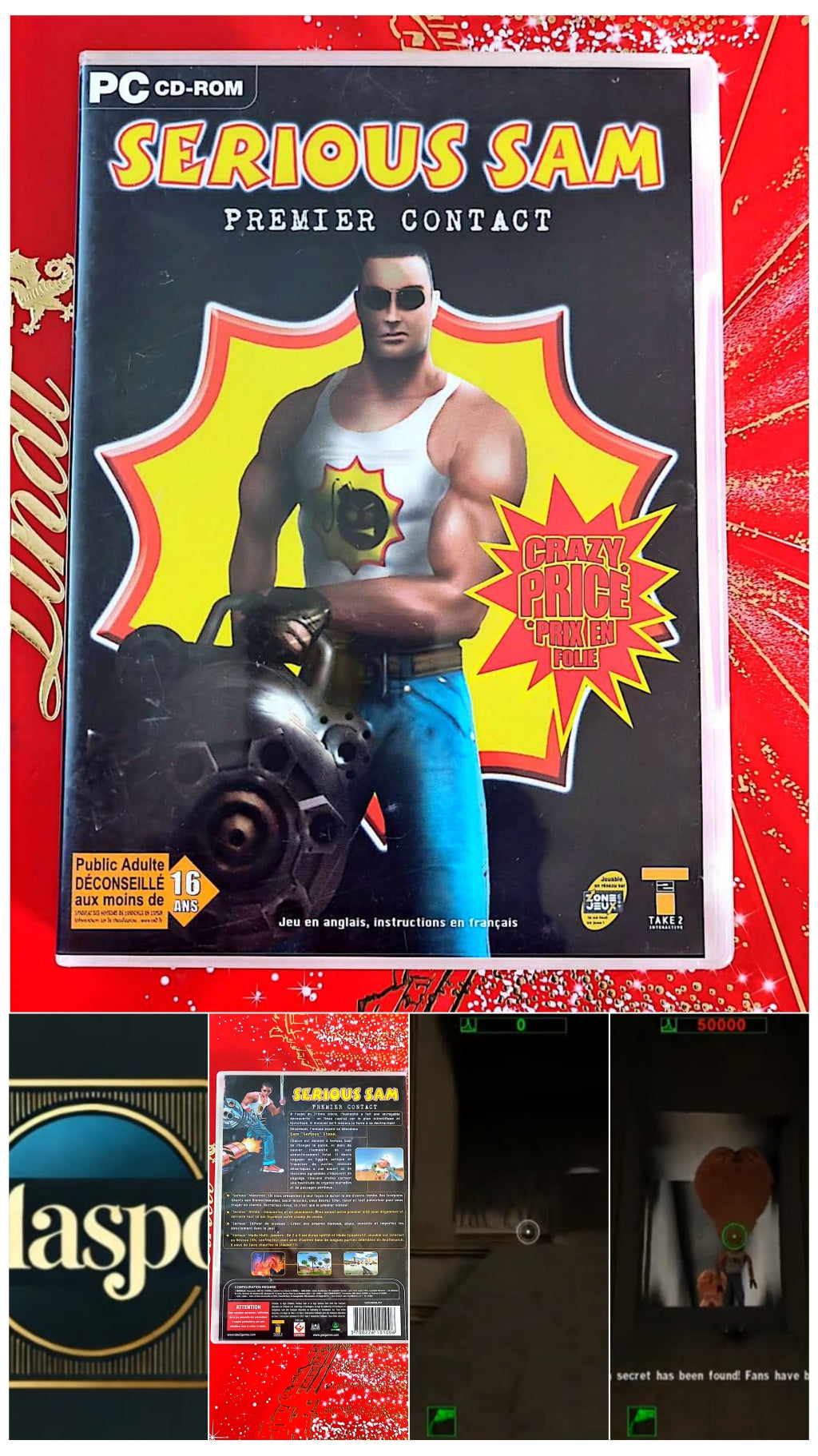 Jeu vidéo PC : serious sam premier contact jeu pc