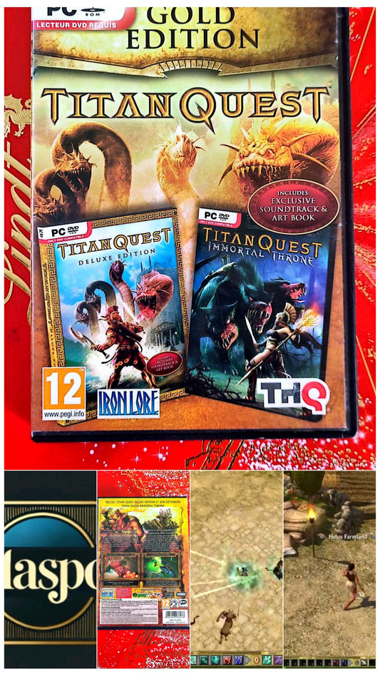 Jeu vidéo PC : Gold edition Titan Quest
