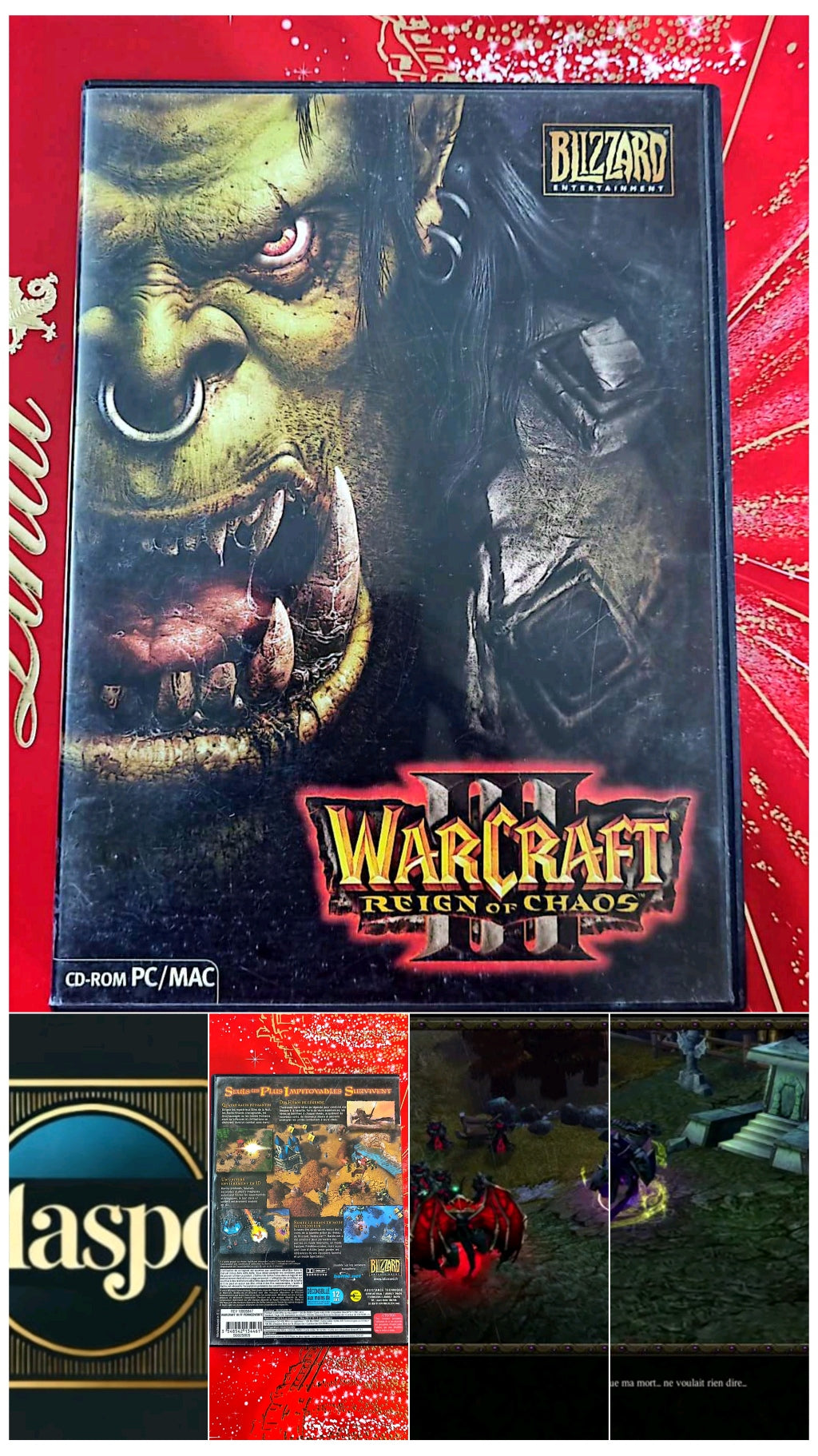 Jeu vidéo PC : Warcraft reign of Chaos