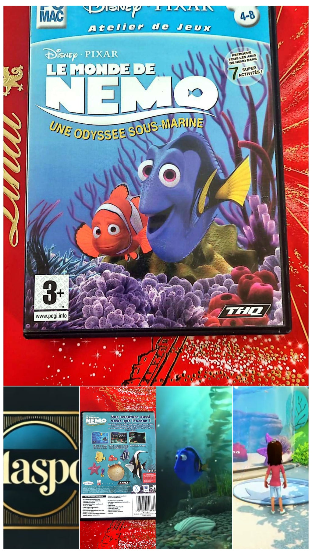 Jeu vidéo PC : Disney Pixar le monde de Nemo une odyssée sous marine