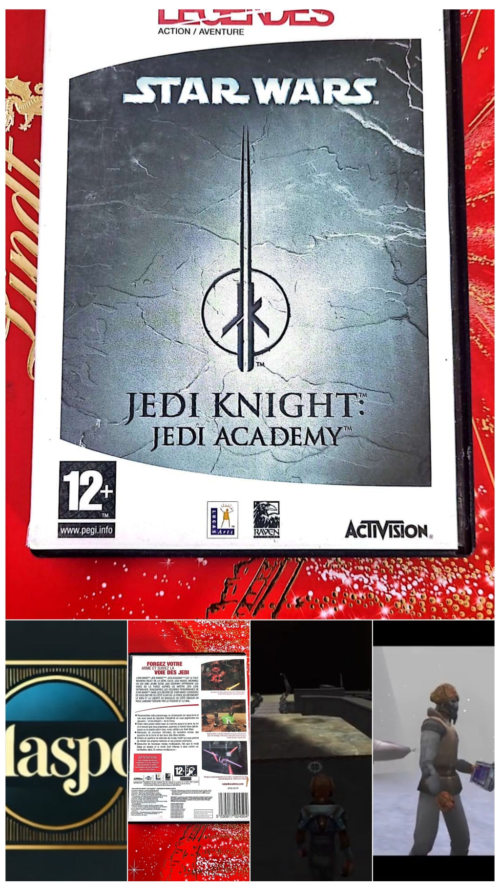 Jeu vidéo PC : Légendes star wars jedi knight :jedi academy