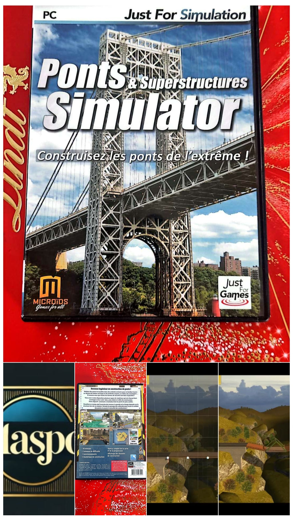 Jeu vidéo PC : ponts et superstructures simulator