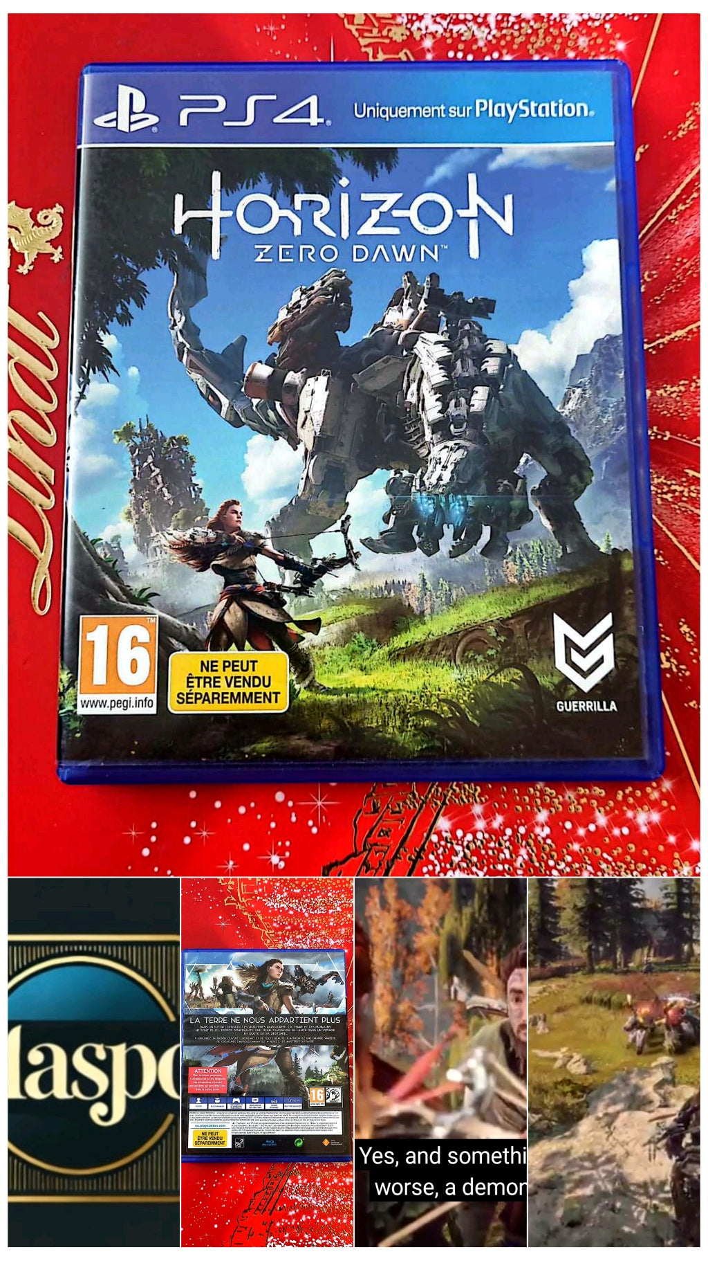 Jeu vidéo PS4 : horizon zero dawn