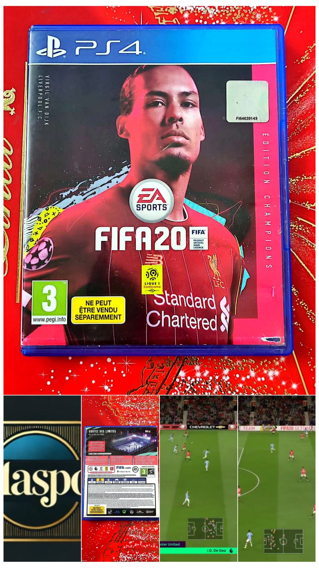 Jeu vidéo PS4 : FIFA 20 PS4