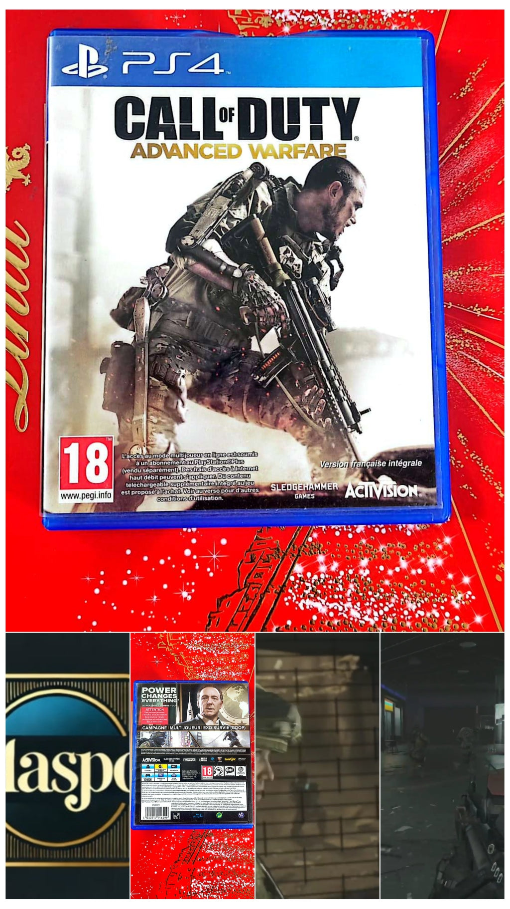 Jeu vidéo PS4 : call of duty advanced warfare ps4