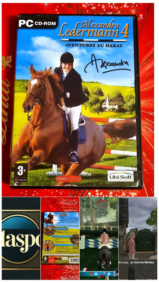 Jeu vidéo PC : alexandra Ledermann 4 aventures au Haras