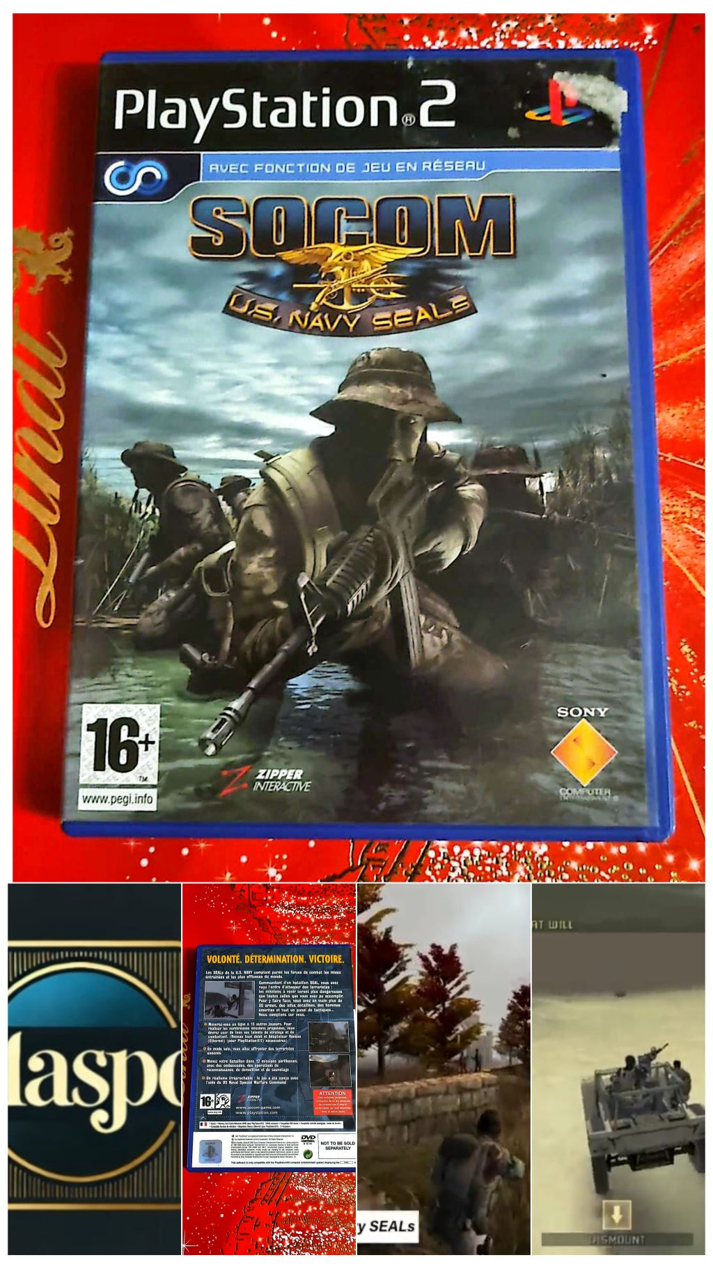 Jeu vidéo PS2 : SOCOM