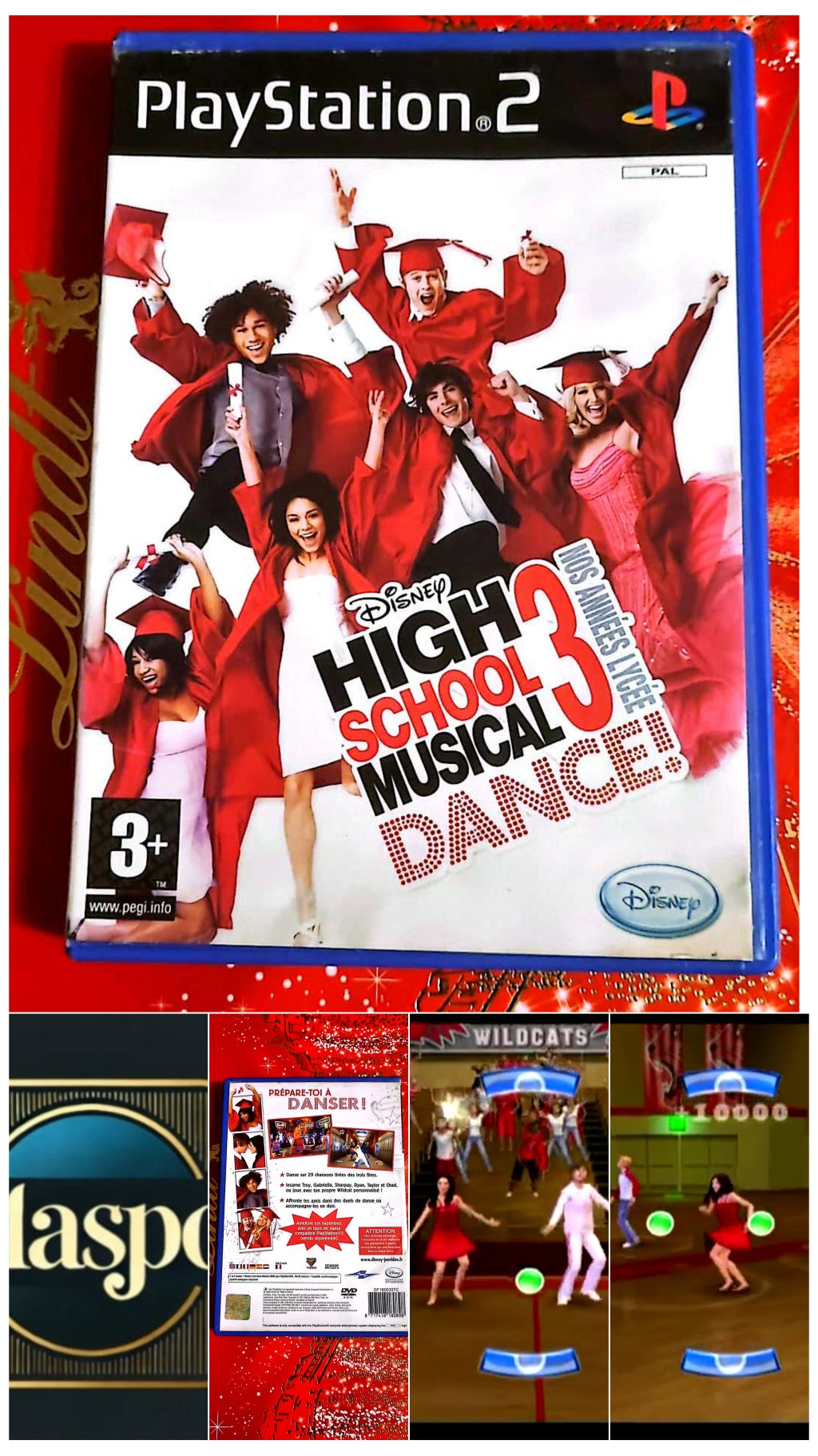 Jeu vidéo PS2 : High School Musical 3 dance