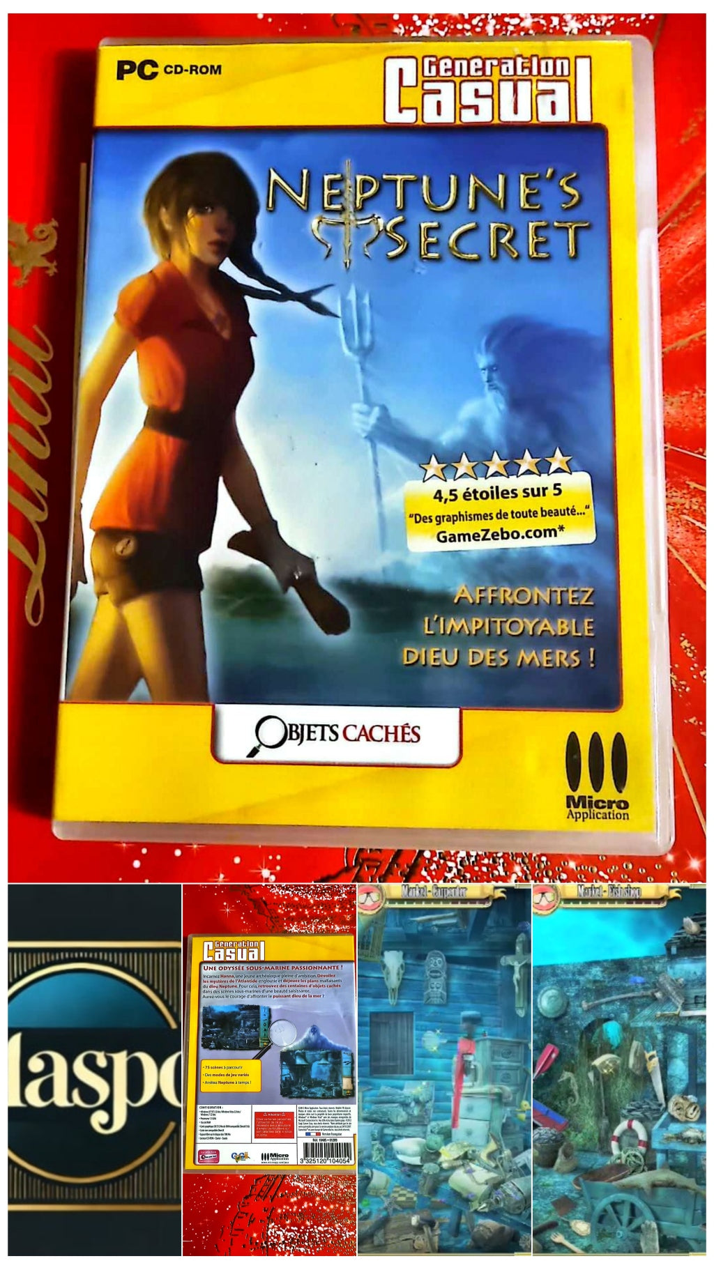 Jeu vidéo PC : génération casual neptune's secret