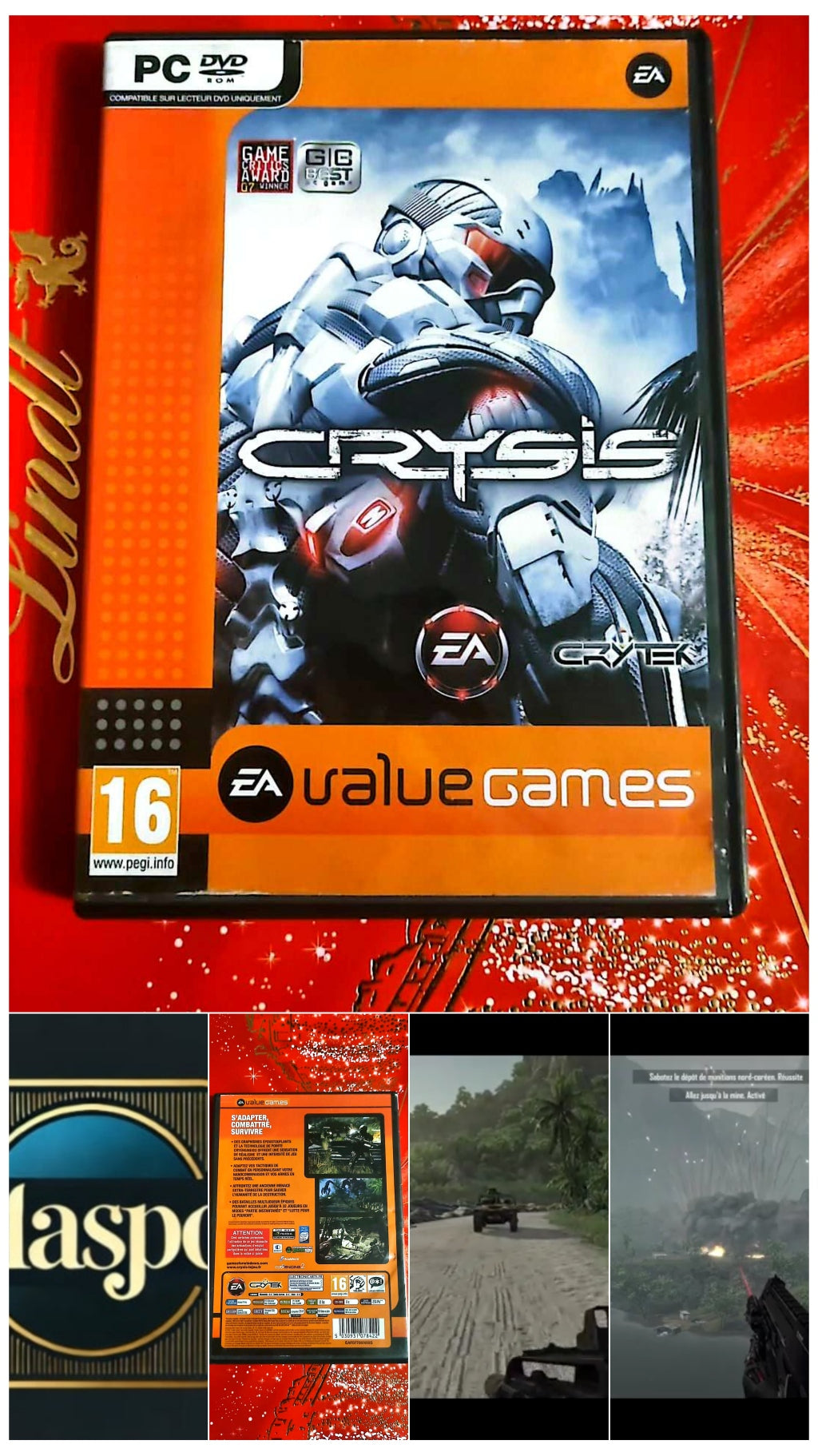 Jeu vidéo PC : crysis