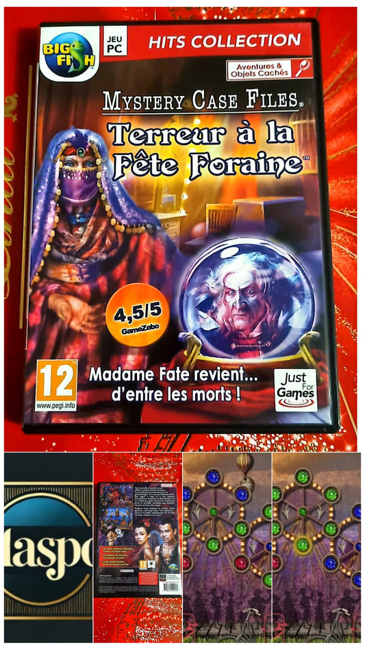Jeu vidéo PC : hits collection mystery case files terreur à la fête foraine