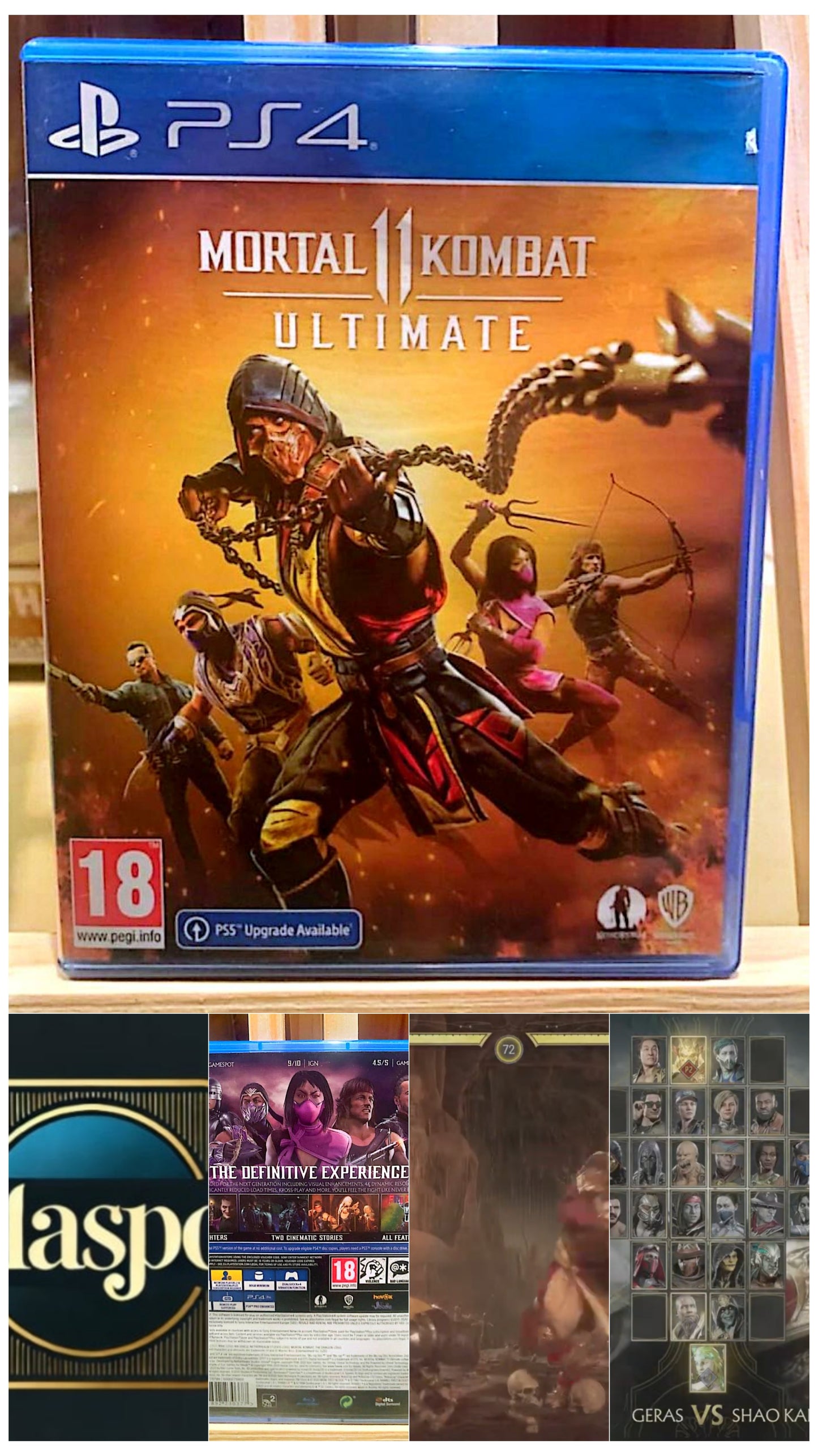 Jeu vidéo PS4 : mortal kombat 11 ps4