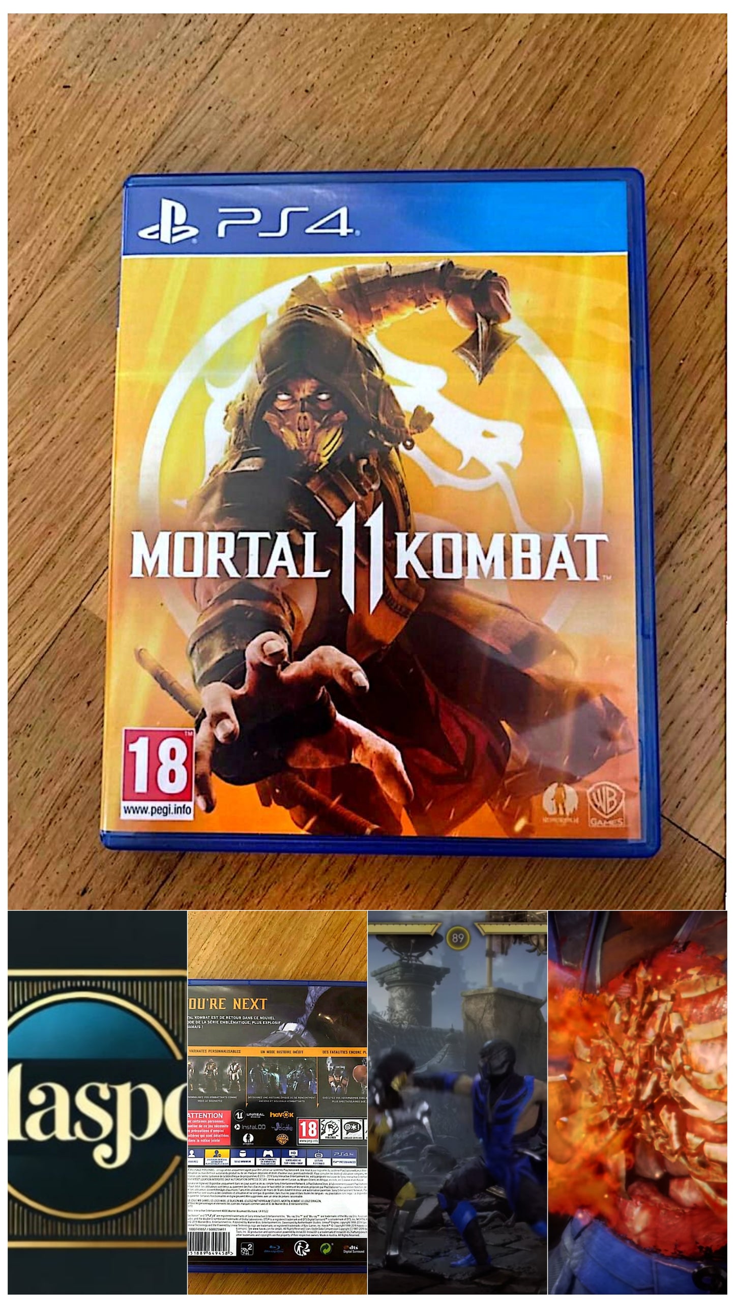 Jeu vidéo PS4 : mortal kombat 11 ps4