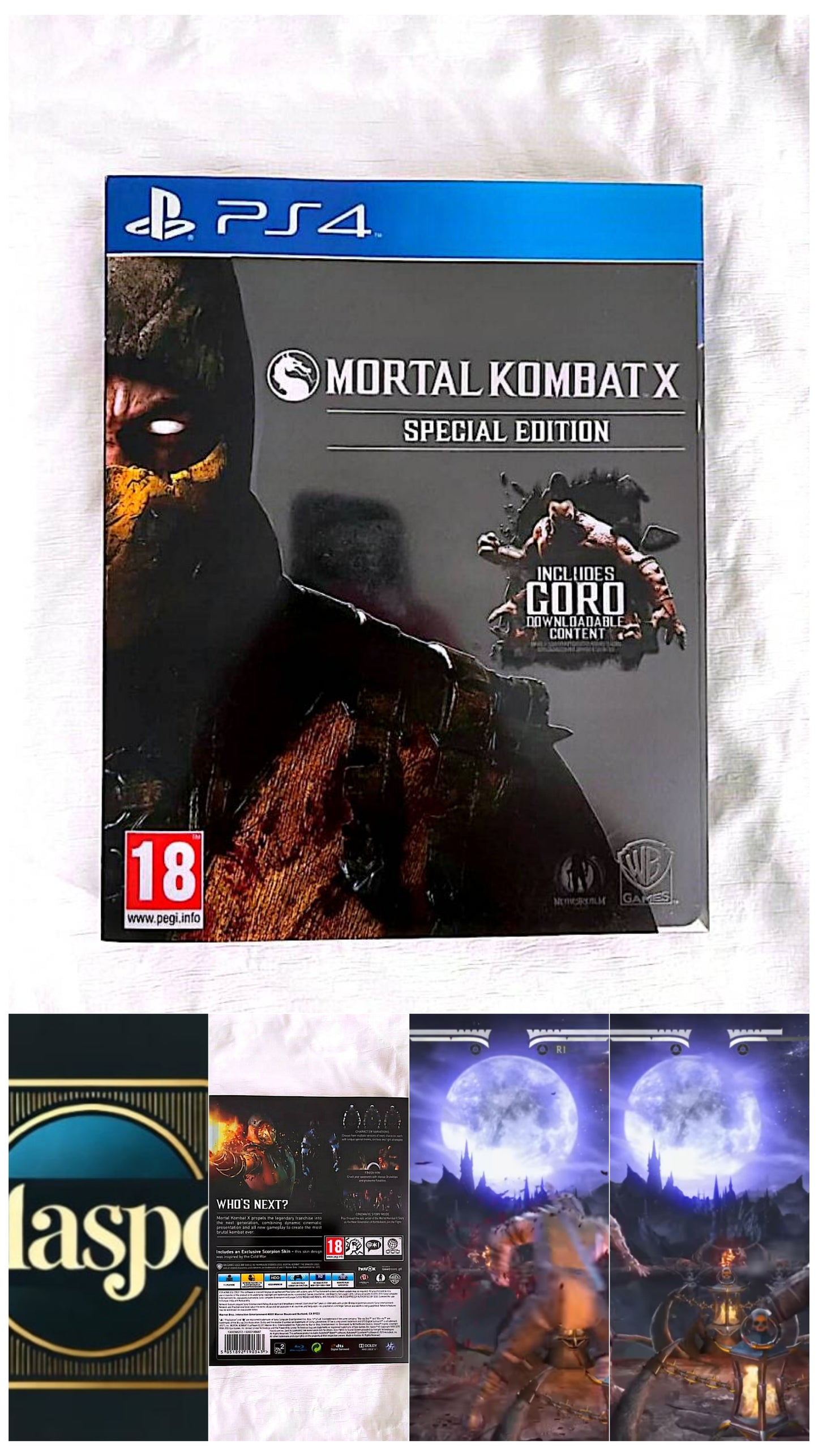 Jeu vidéo PS4 : Mortal Kombat X sur PS4
