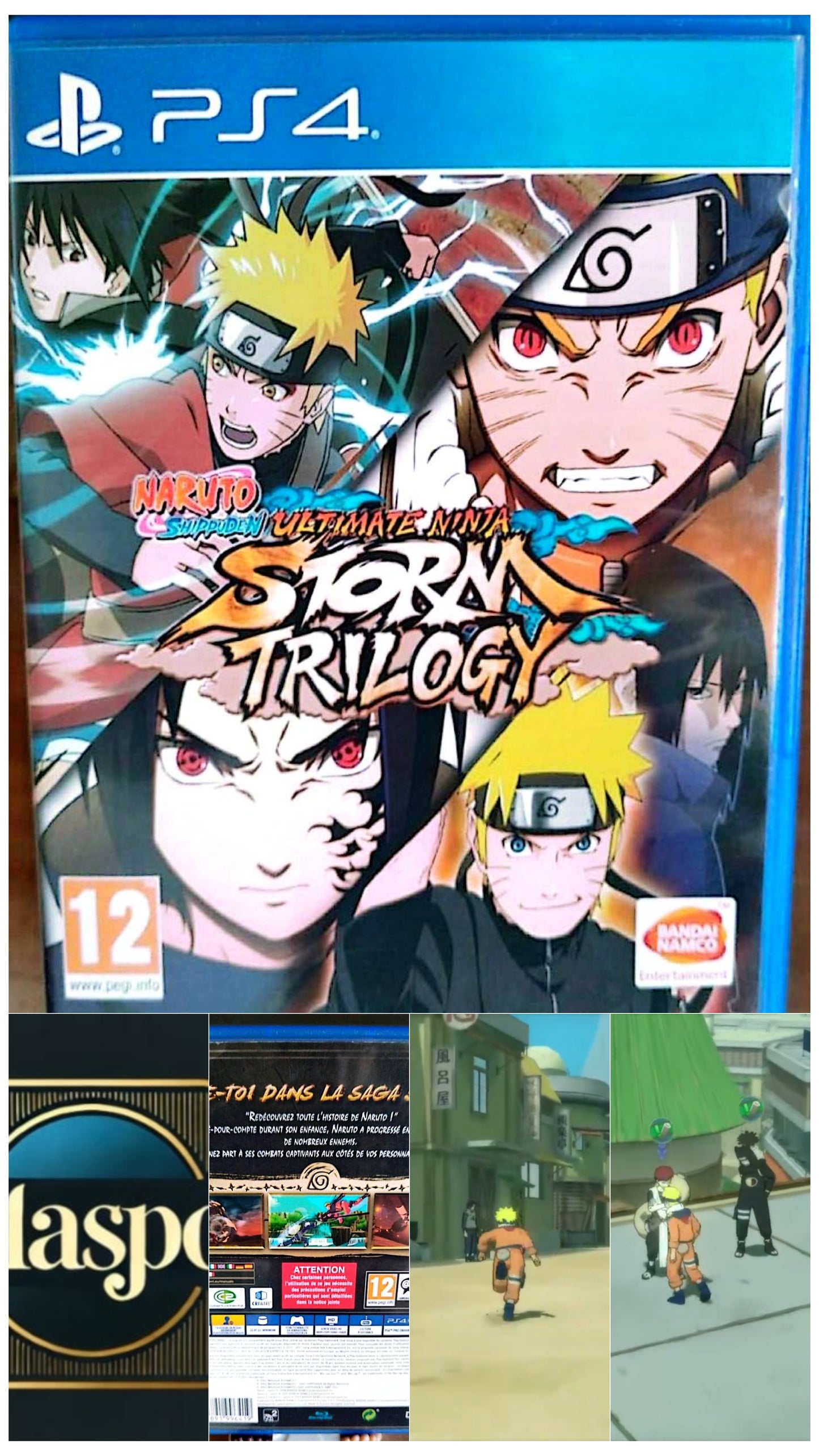 Jeu vidéo PS4 : Naruto Shippuden Ultimate Ninja Storm Trilogy sur PS4
