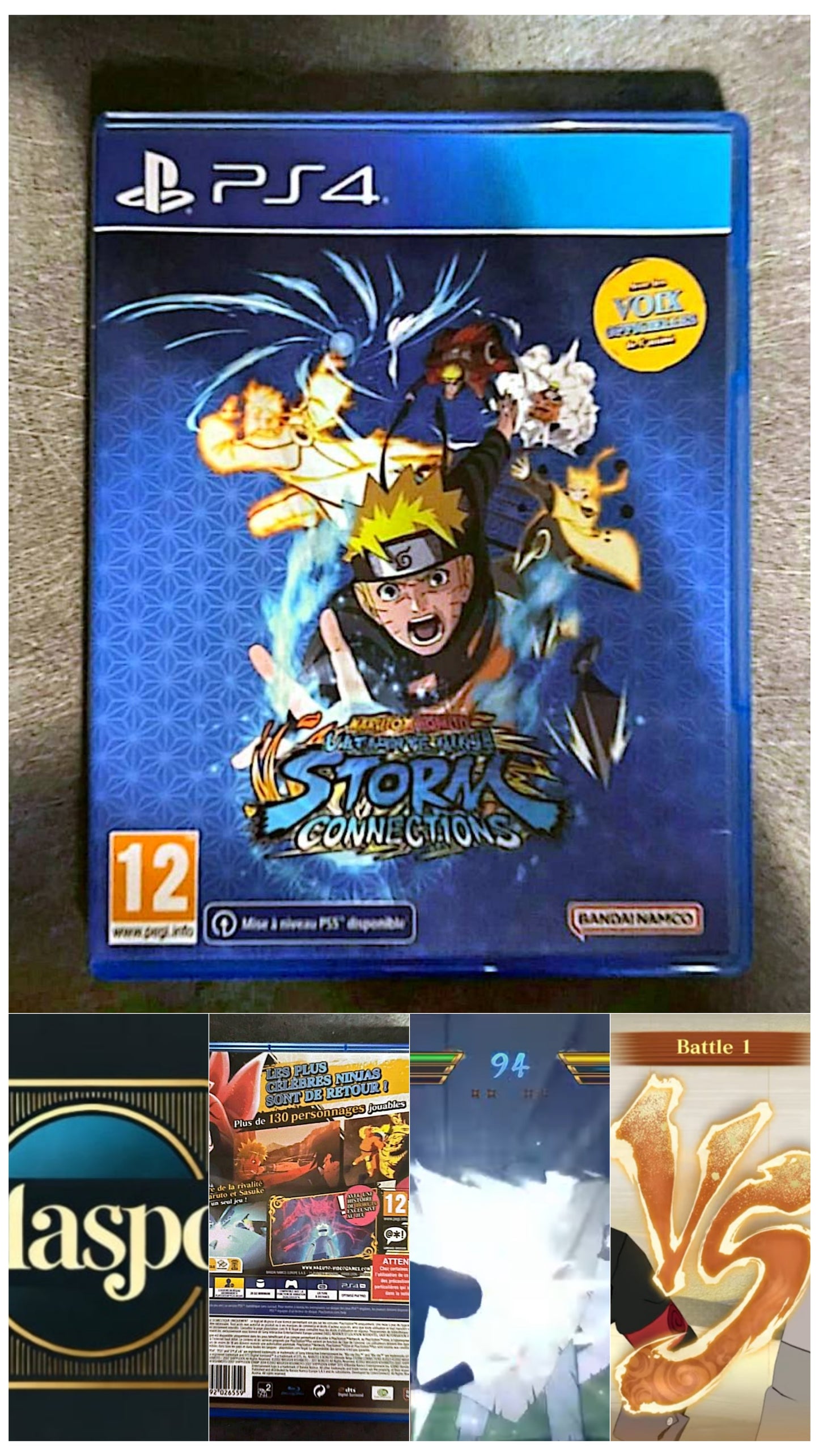 Jeu vidéo PS4 : Naruto Shippuden Ultimate Ninja Storm (PS4)