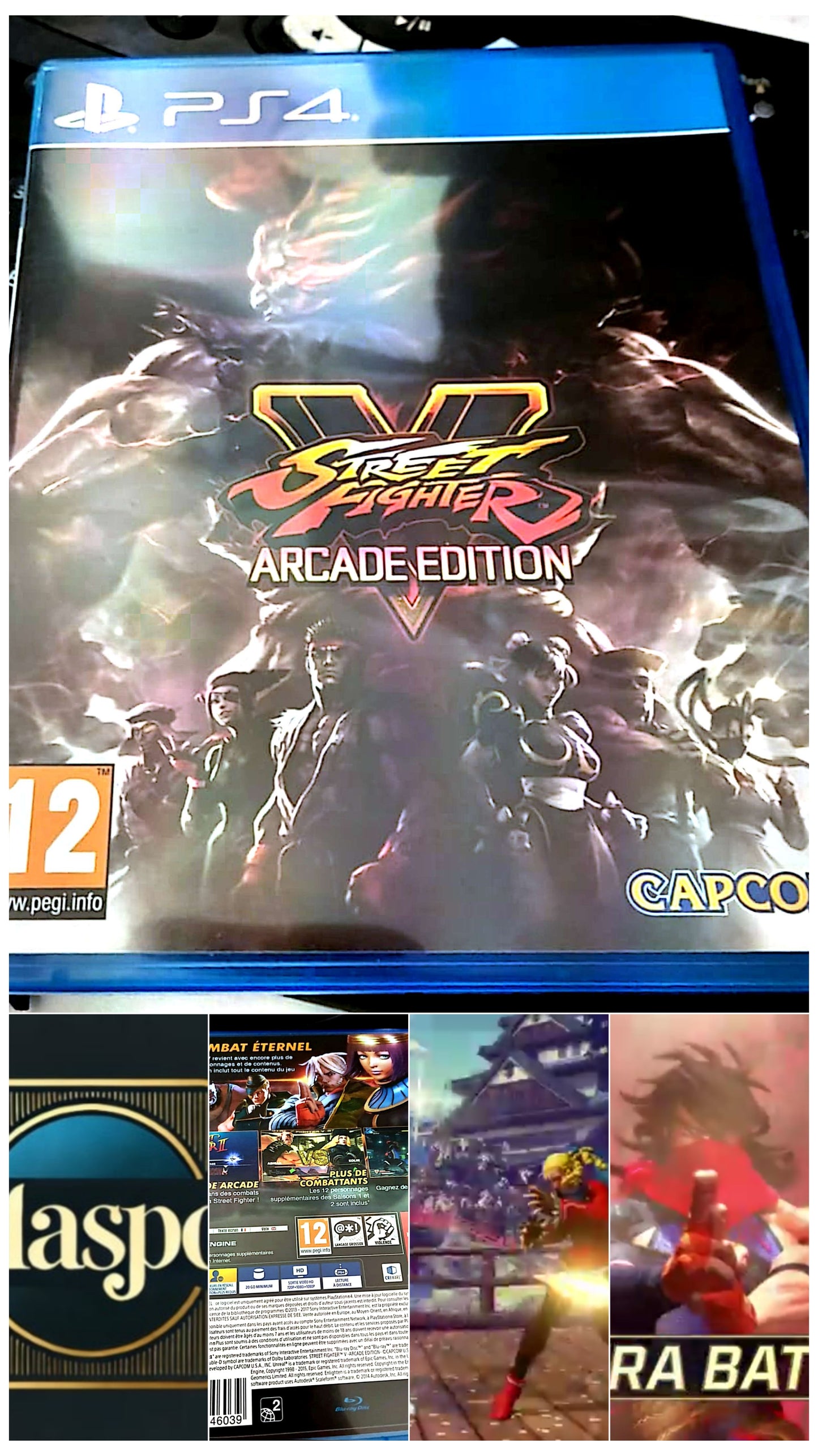 Jeu vidéo PS4 : Street Fighter V Arcade édition