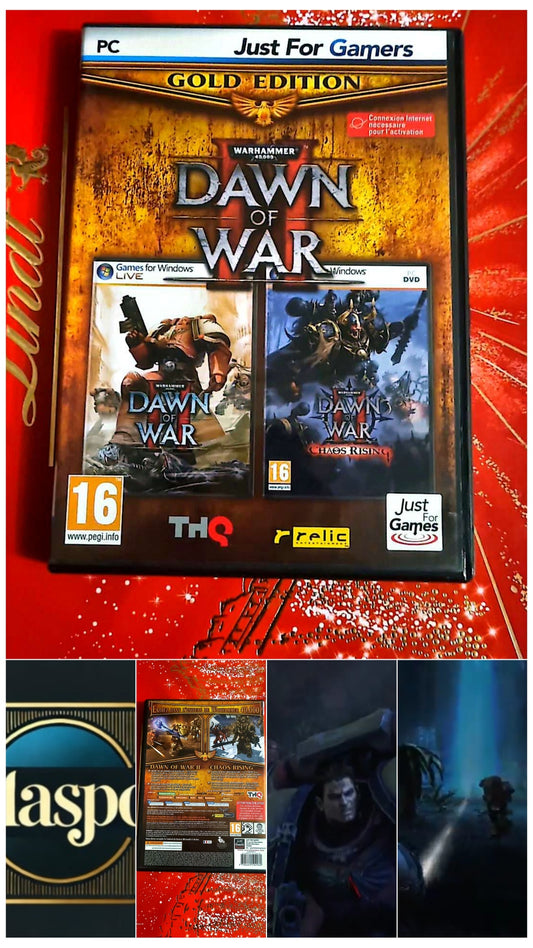 Jeu vidéo PC : gold edition dawn of war