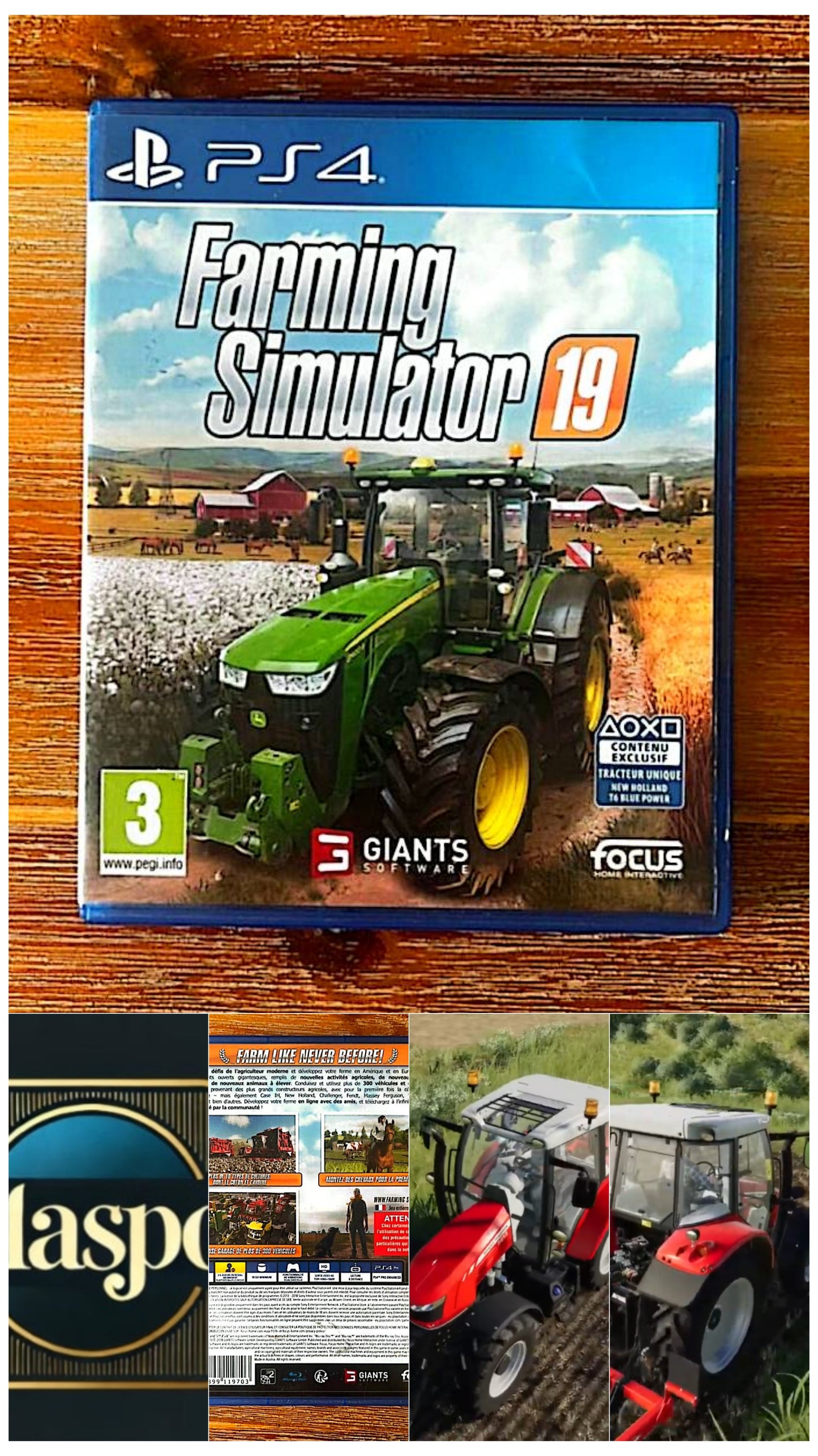 Jeu vidéo PS4 : farming simulator 19 ps4 (simulateur d'agriculture 19 ps4)