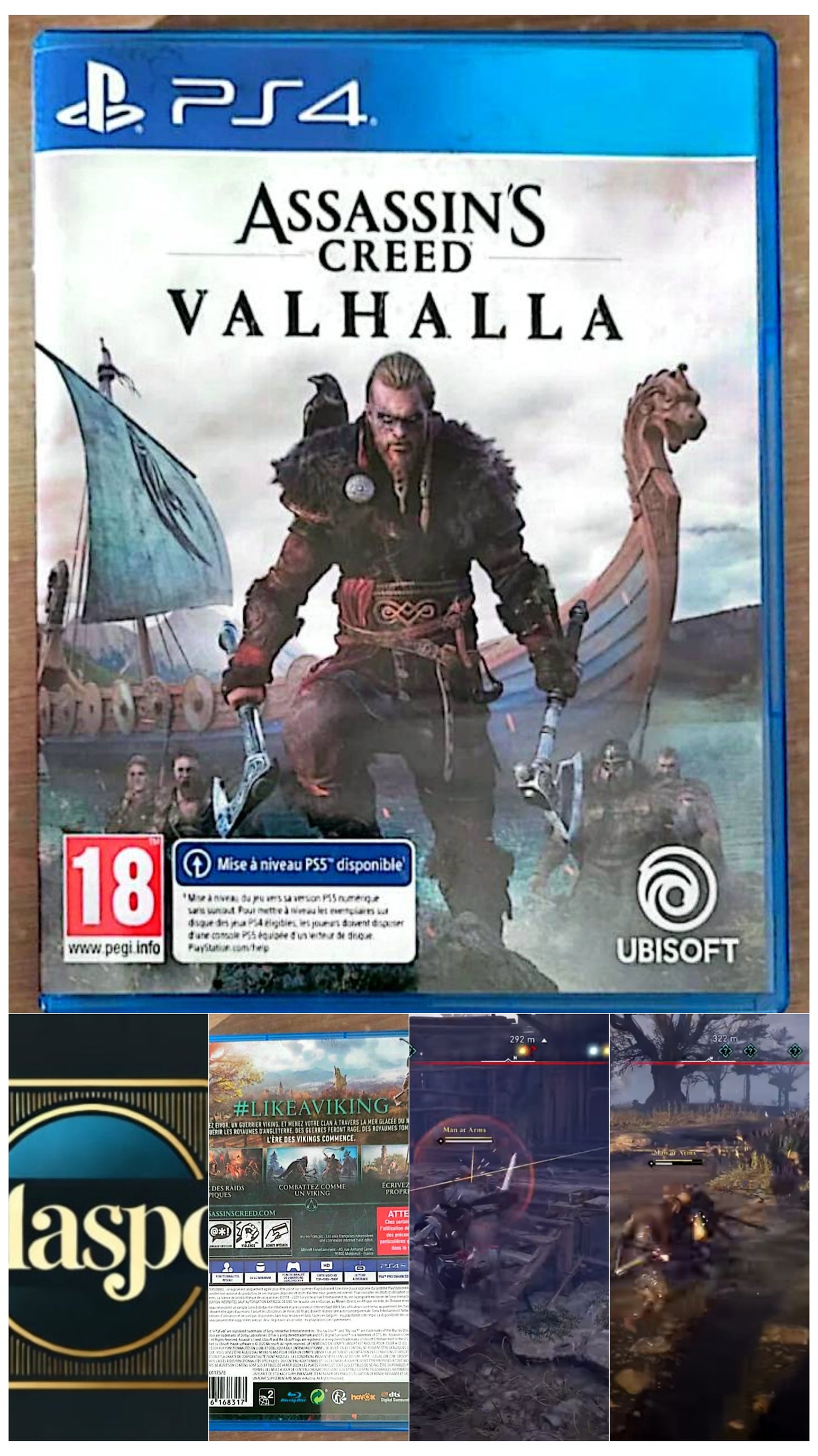 Jeu vidéo PS4 : assassin's Creed Valhalla (Jeu PS4 Assassin's Creed Valhalla )