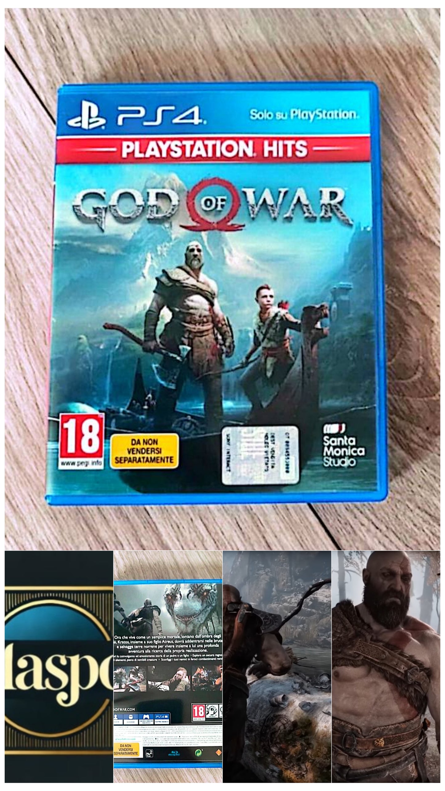 Jeu vidéo PS4 : god of war ps4 (Dieu de la guerre ps4)