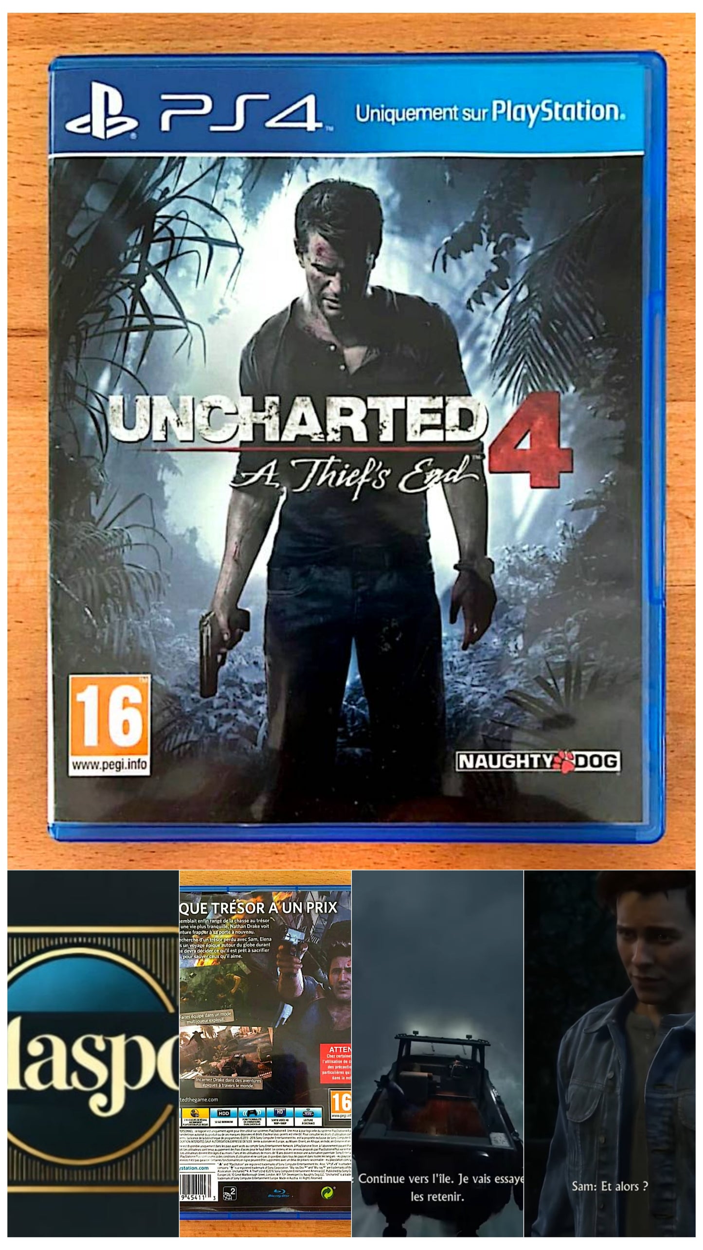 Jeu vidéo PS4 : uncharted 4 ps4 (Uncharted 4 ps4)