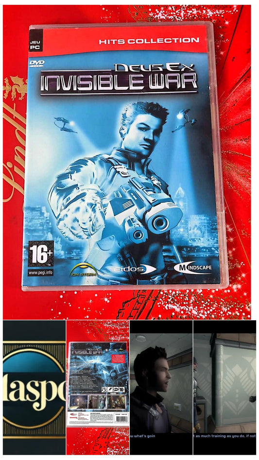 Jeu vidéo PC : hits collection deus ex invisible war