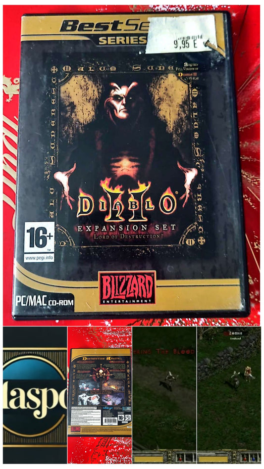 Jeu vidéo PC : diablo II expansion set en bonne état