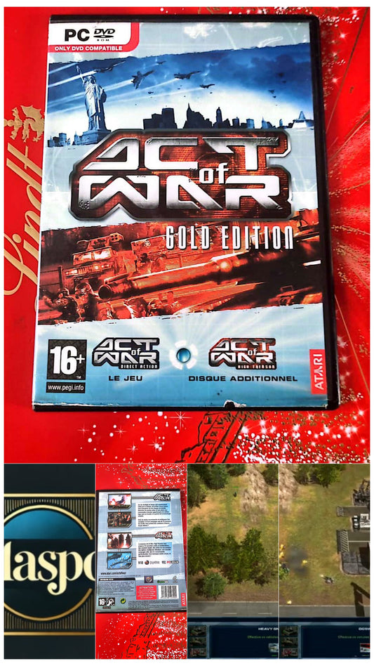 Jeu vidéo PC : act of War gold édition