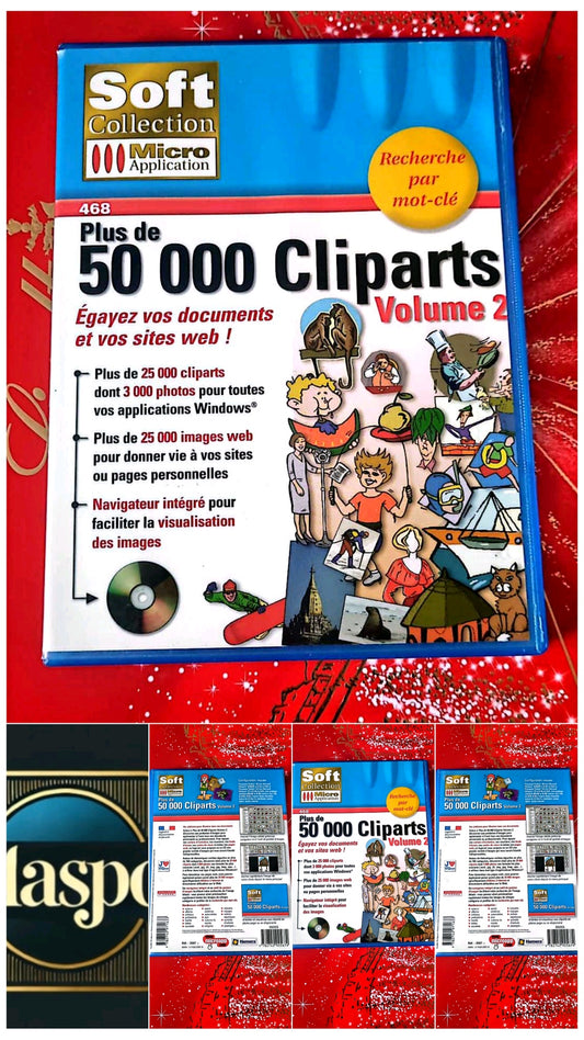 Jeu vidéo PC : plus de 50 00 cliparts volume 2