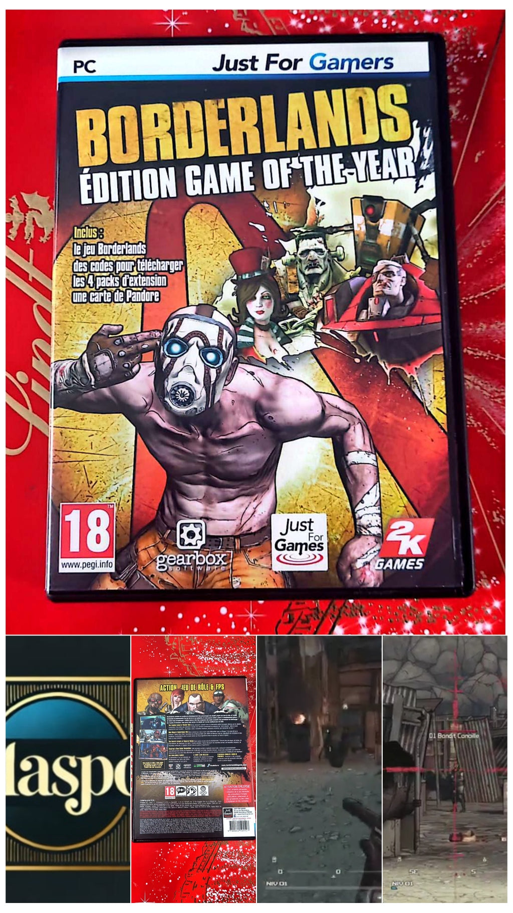Jeu vidéo PC : borderlands edition game of the year