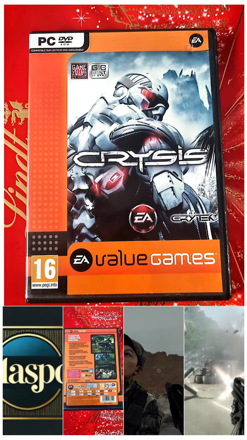 Jeu vidéo PC : crysis