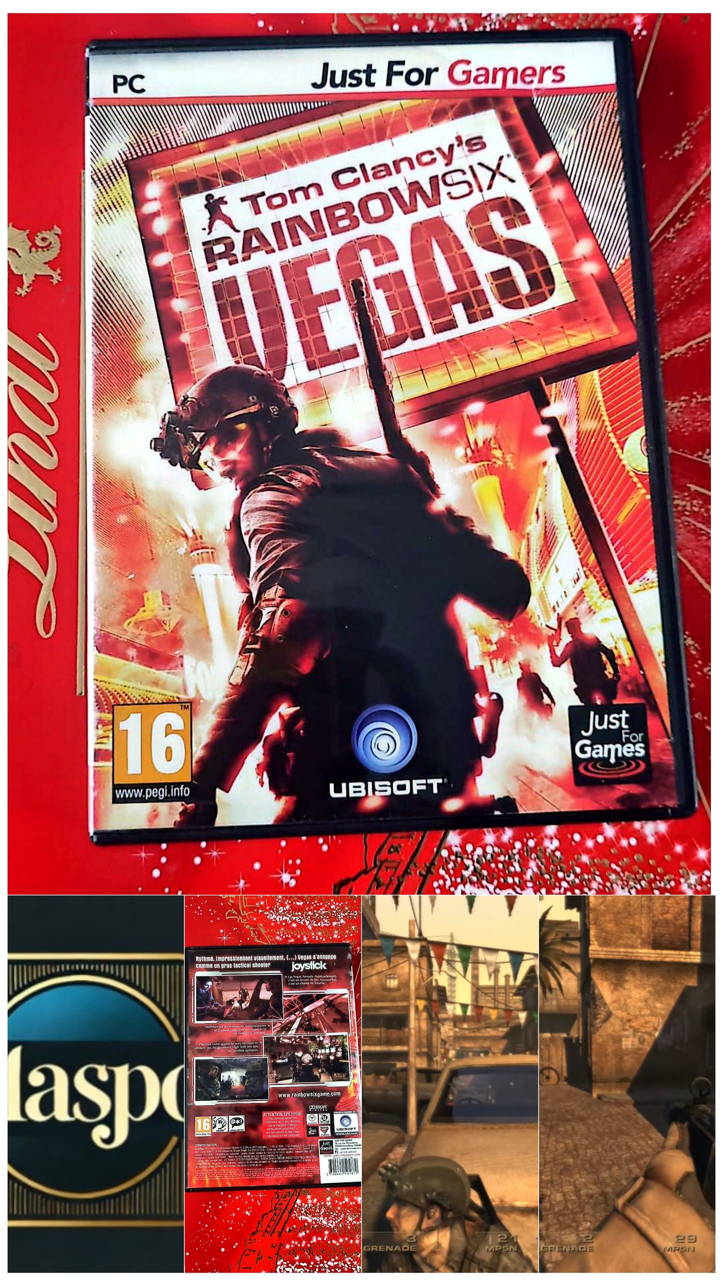 Jeu vidéo PC : Tom clancy's rainbow Six Vegas