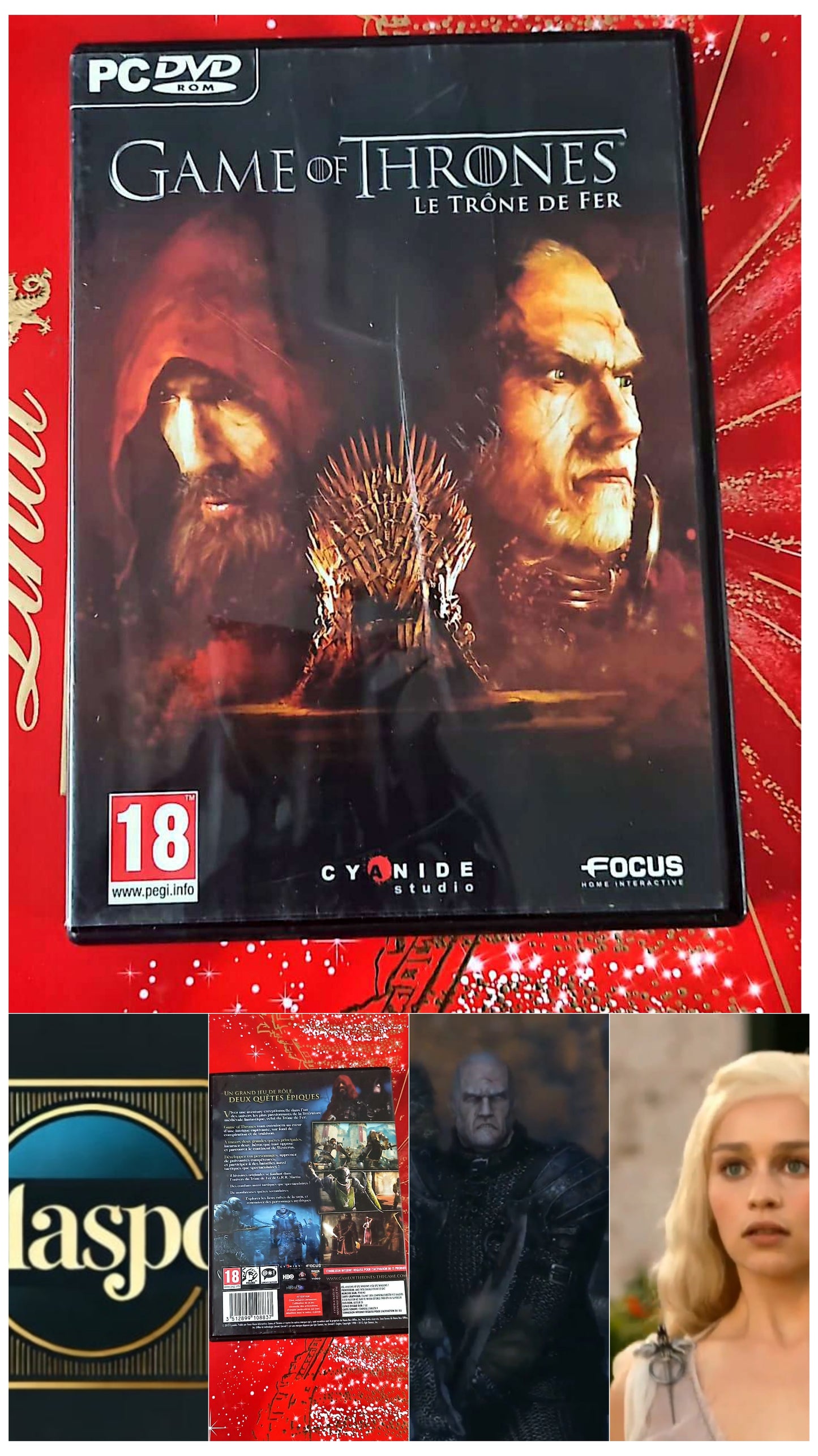 Jeu vidéo PC : game of thrones Le trône de fer