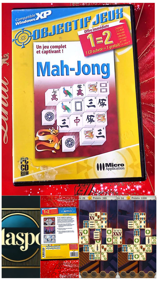 Jeu vidéo PC : objectif jeux mah-jong