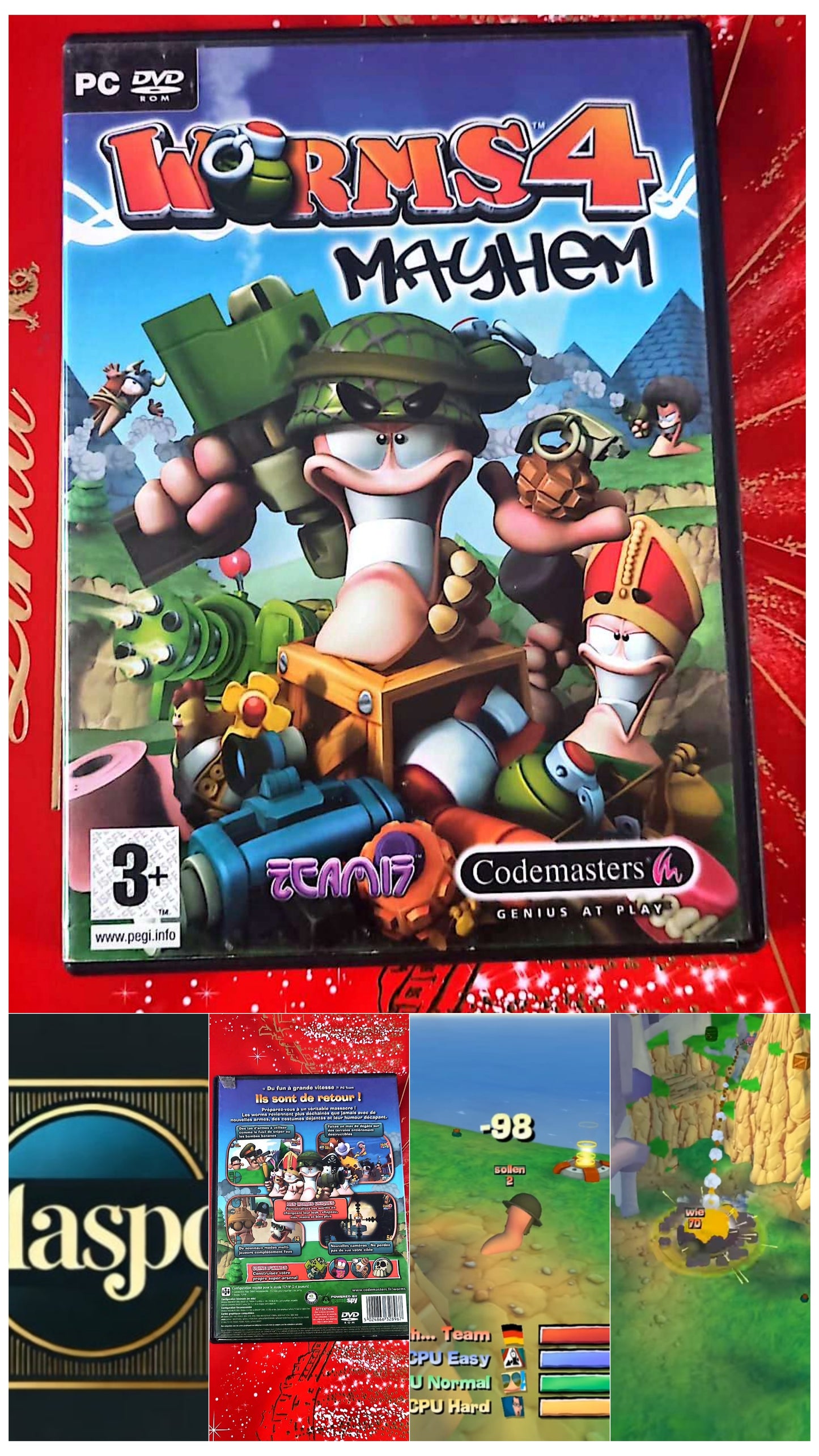 Jeu vidéo PC : Worms 4