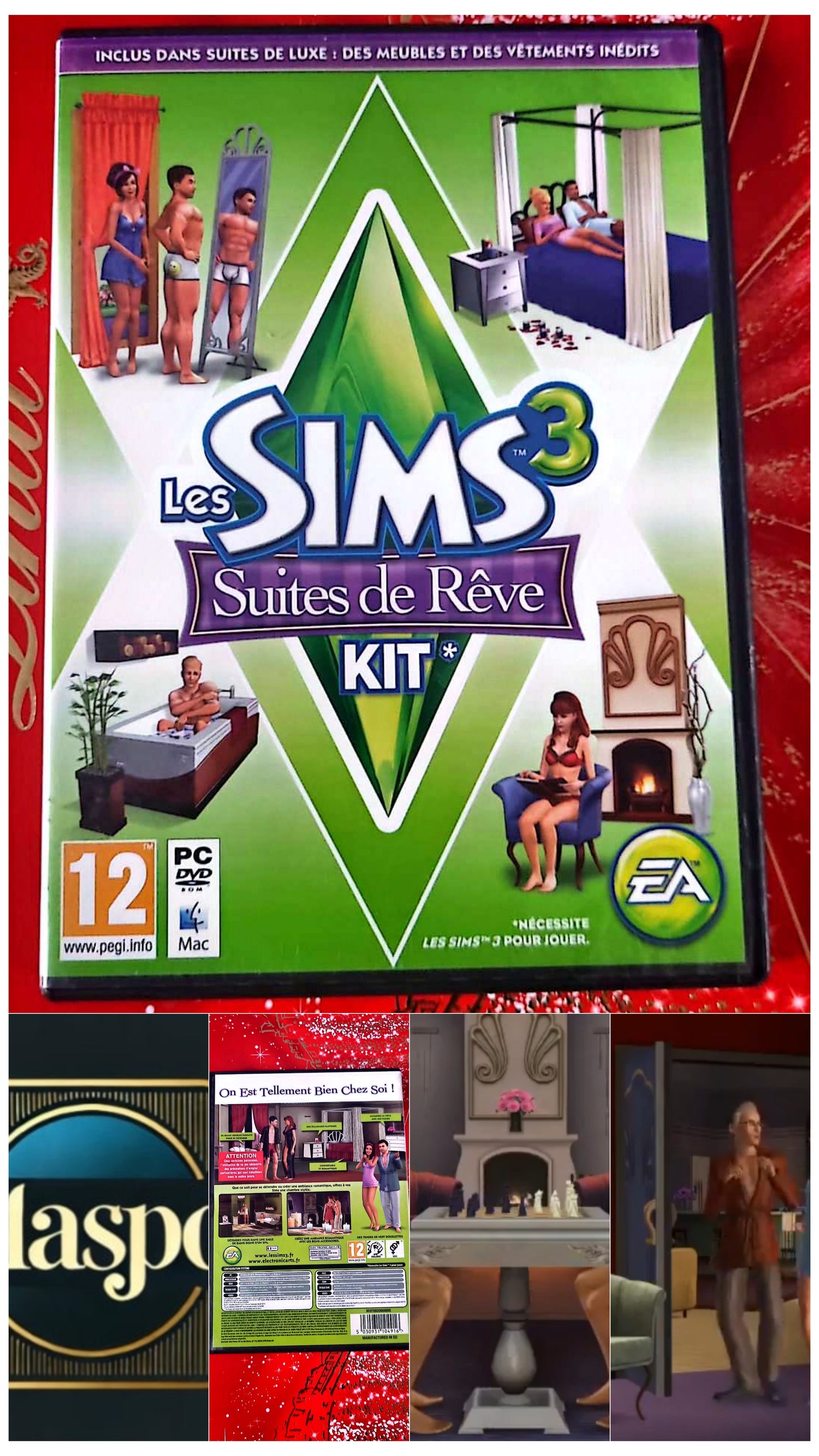 Jeu vidéo PC : Les sims 3 Suites de rêve Kit