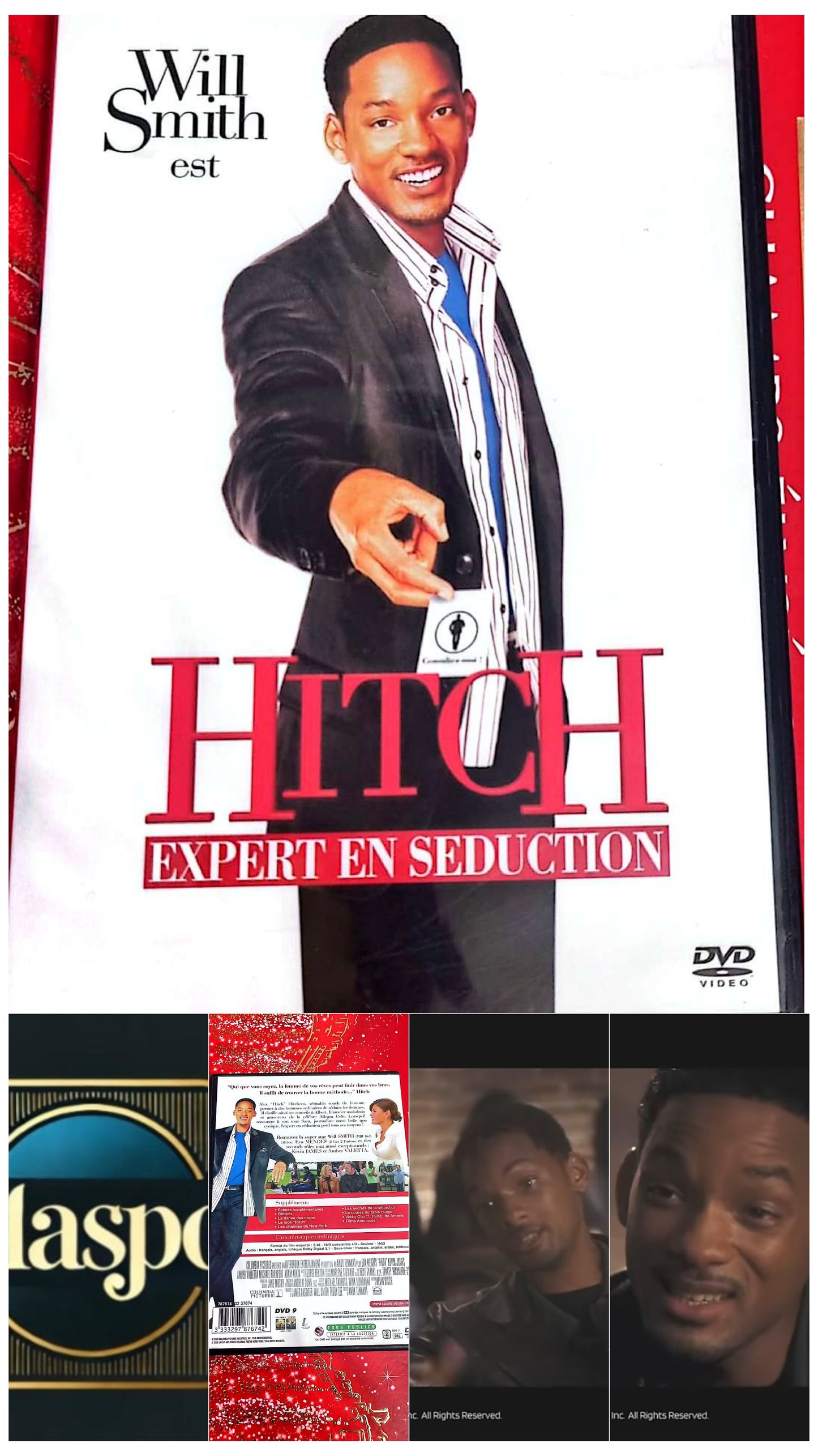 DVD : hitch expert en seduccion film