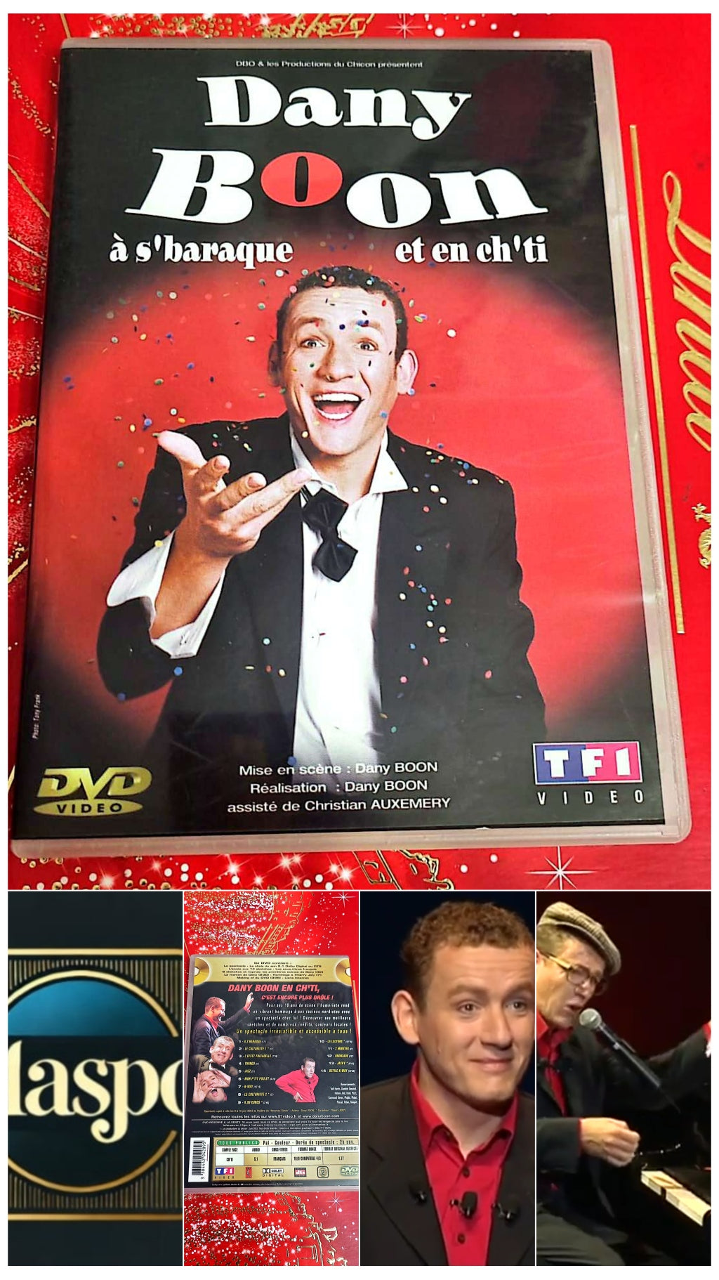 DVD Dany boon à s'baraque et en ch'ti
