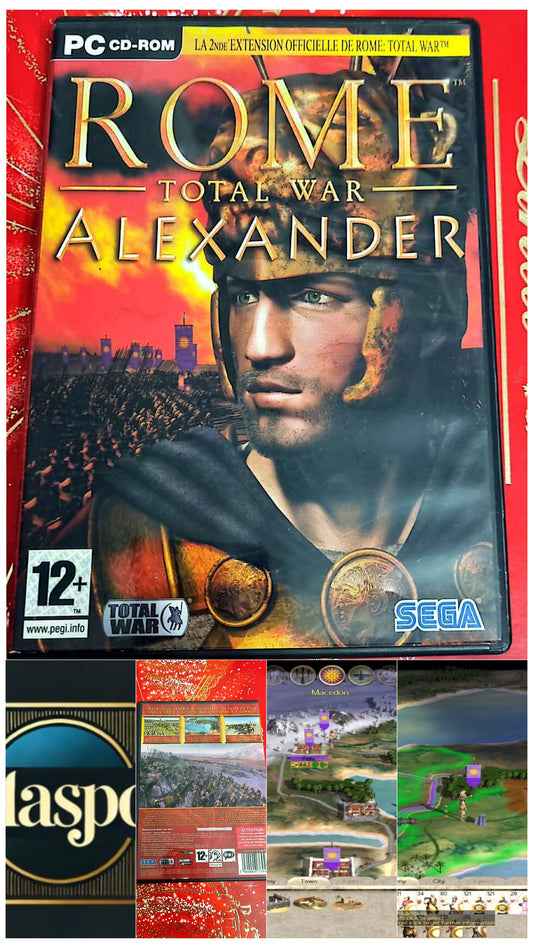 Jeu vidéo PC : rome total war alexander jeu PC