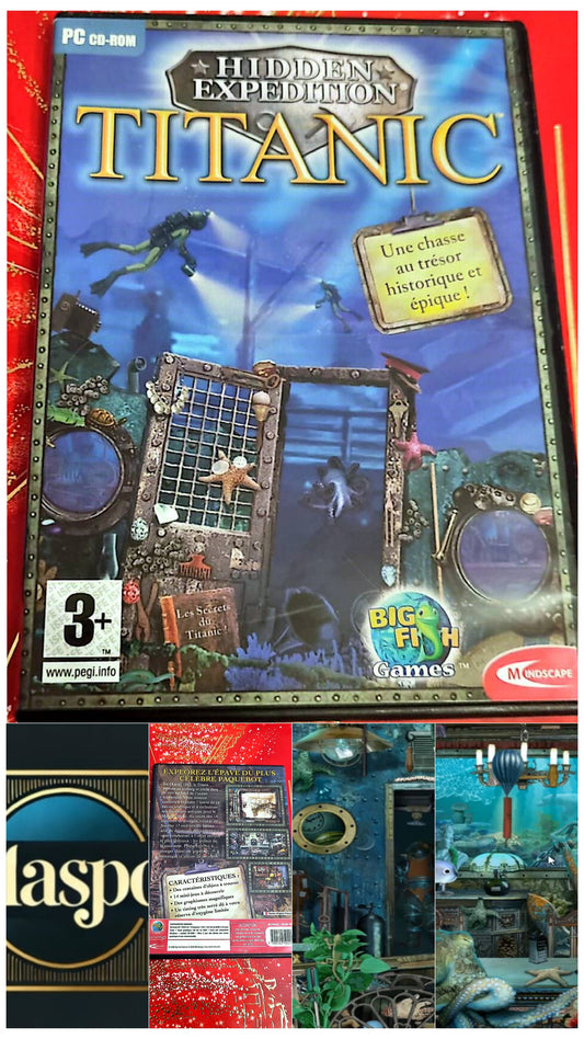 Jeu vidéo PC : Hidden expédition Titanic jeu PC