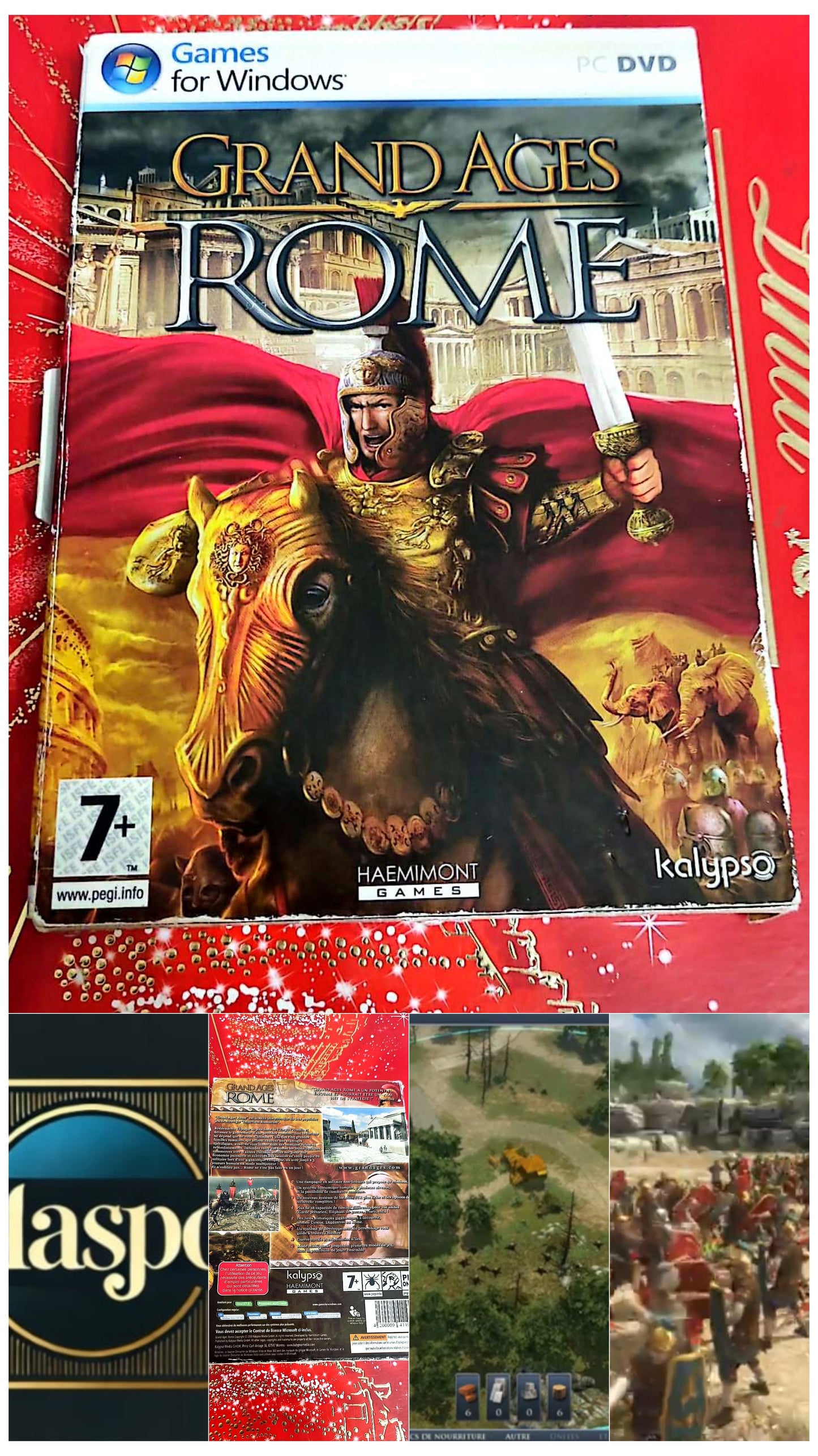 Jeu vidéo PC : Grand Age Rome jeu PC