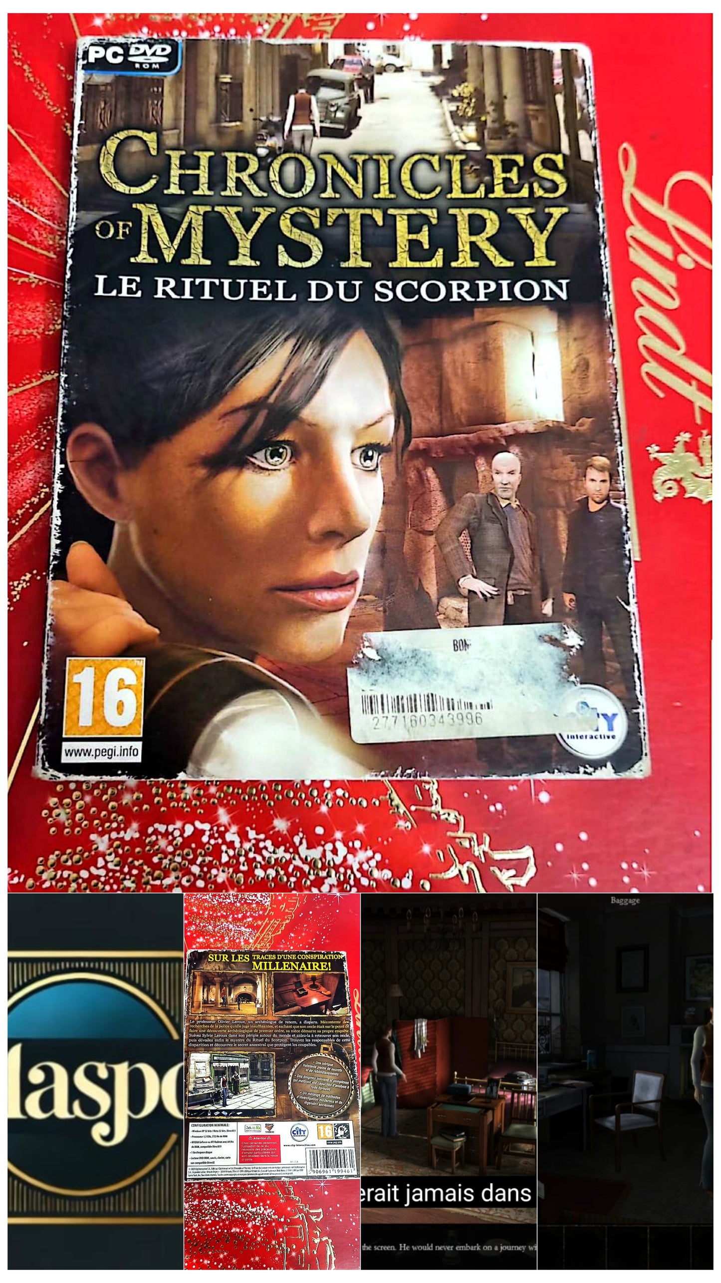 Jeu vidéo PC : chronicle of mystery le rituel du scorpion jeu pc