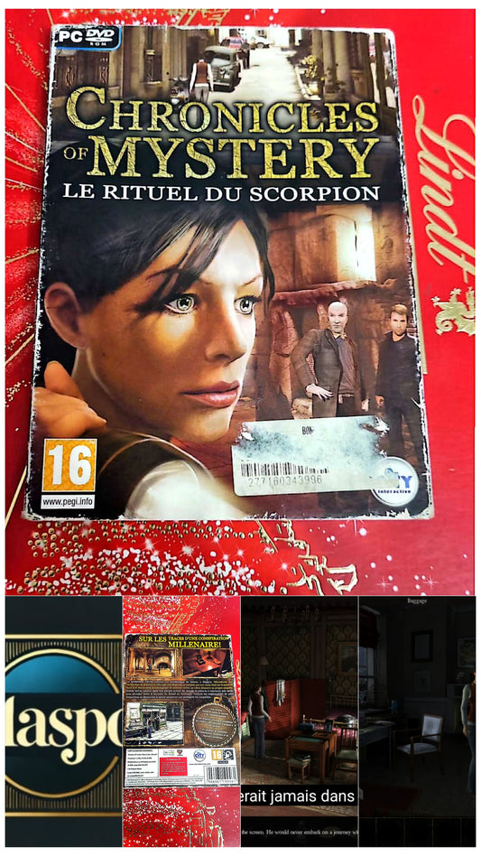 Jeu vidéo PC : chronicle of mystery le rituel du scorpion jeu pc