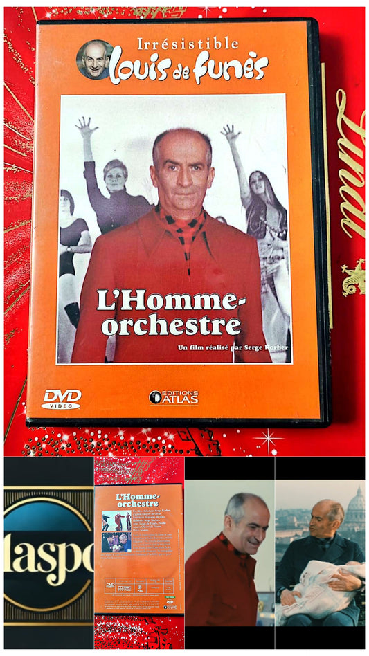 DVD : louis de funès l'homme orchestre