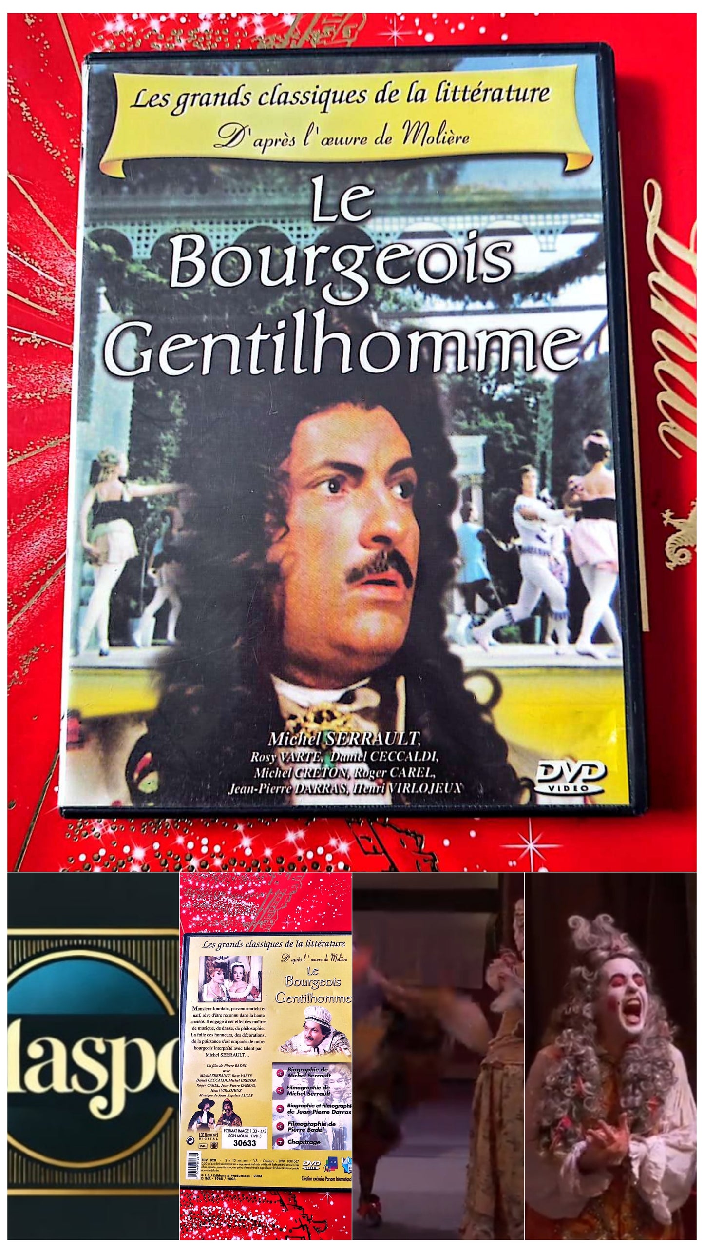 DVD : le bourgeois gentilhomme